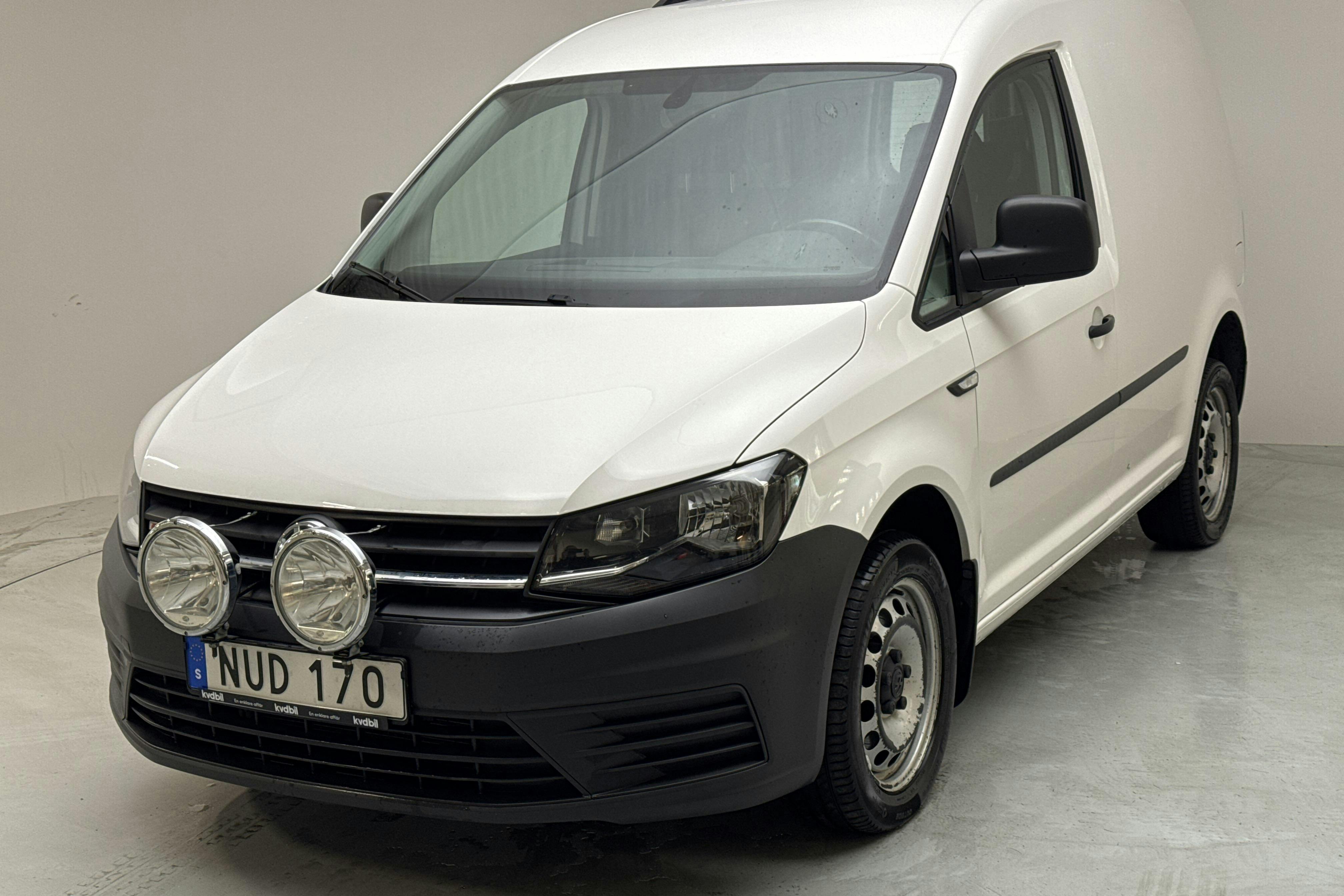 VW Caddy 2.0 TDI Skåp 4MOTION (150hk) - 12 655 mil - Automat - vit - 2016