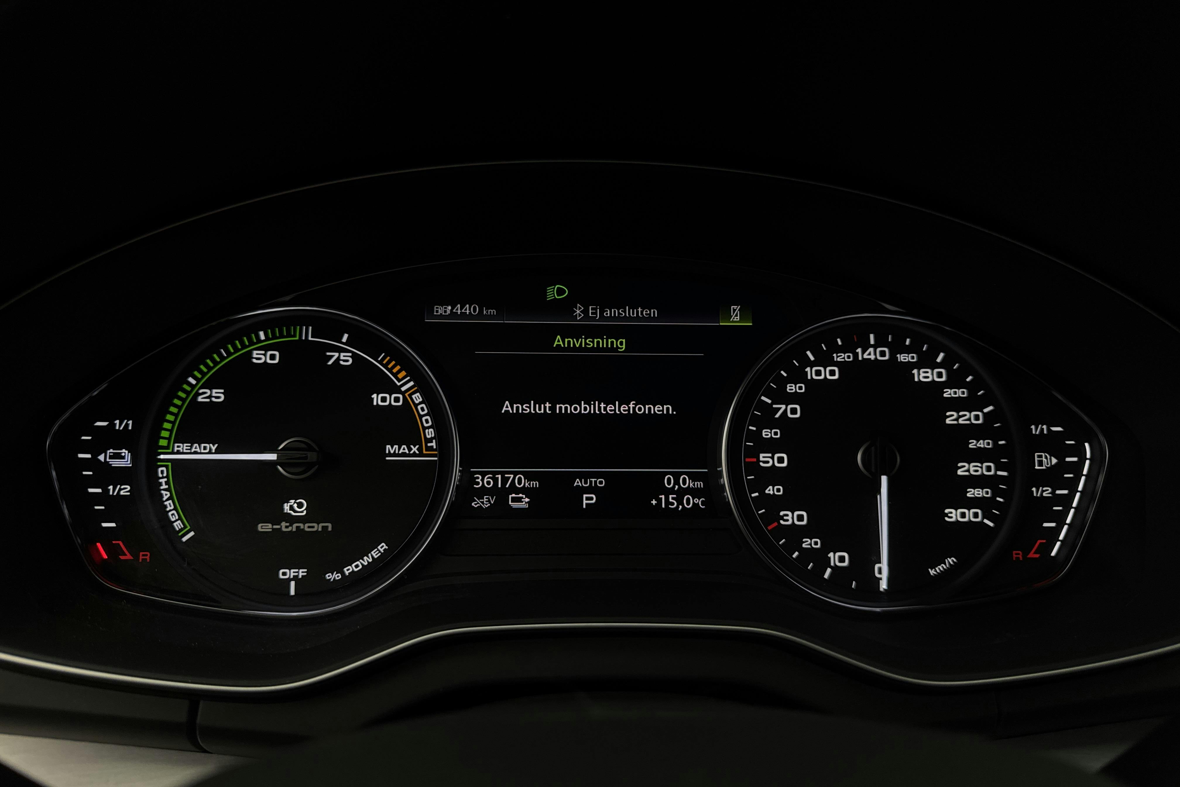 Audi Q5 Sportback 55 TFSI e quattro (367hk) - 36 170 km - Automaattinen - musta - 2021