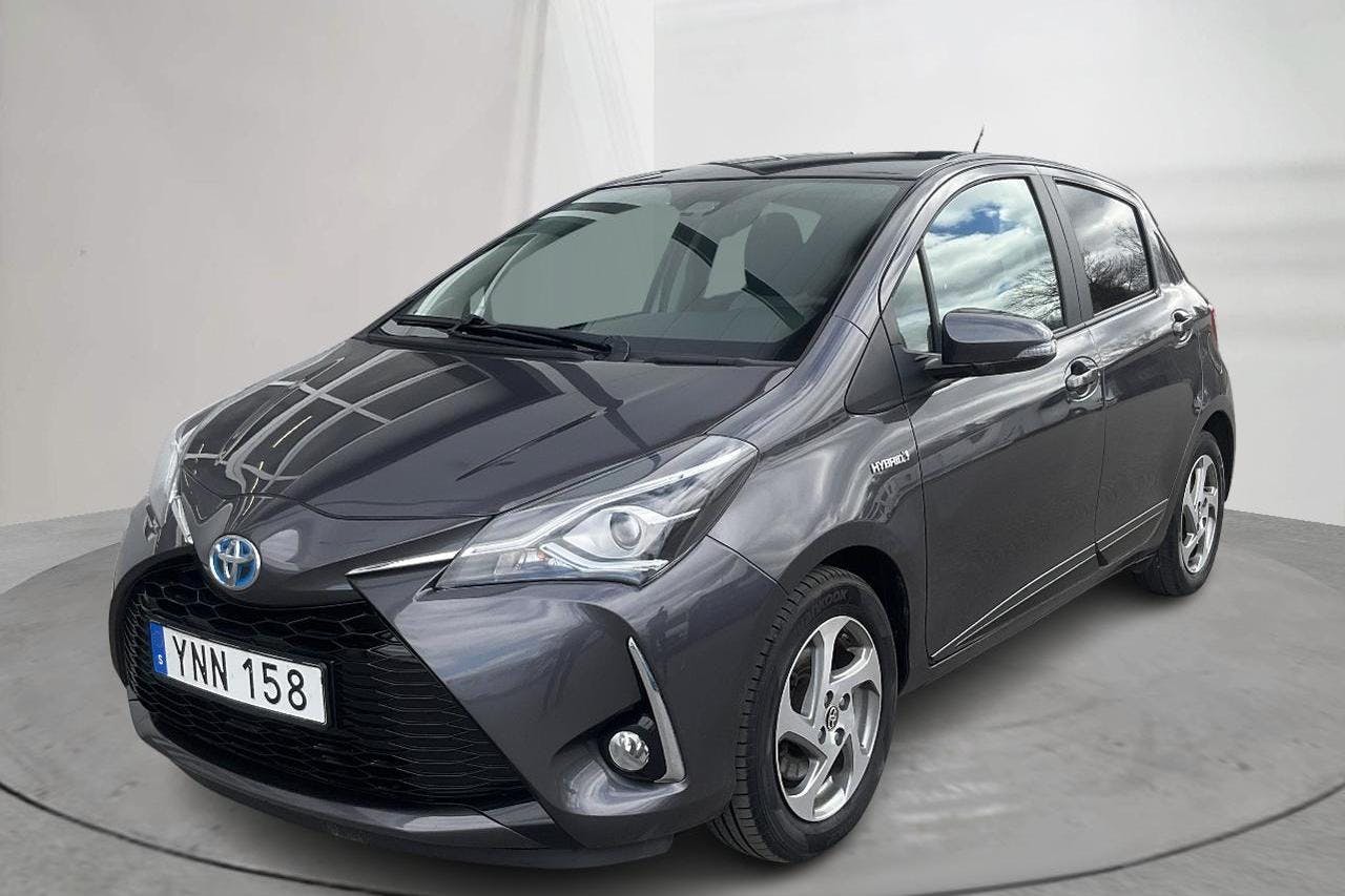 Toyota Yaris 1.5 Hybrid 5dr (101hk) - 86 400 km - Automatic - Dark Grey - 2017