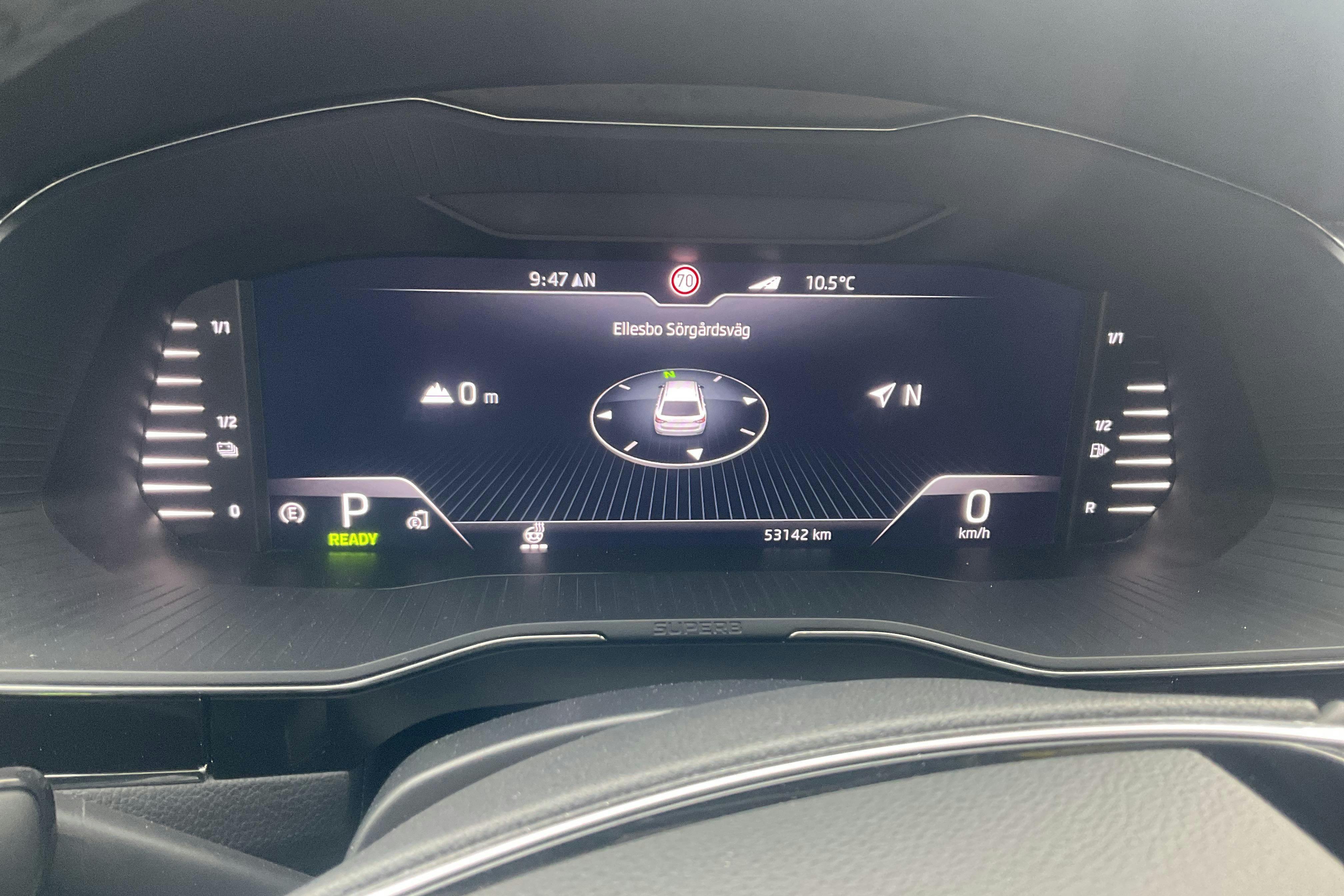 Skoda Superb 1.4 TSI PHEV Kombi (218hk) - 53 140 km - Automaatne - hall - 2021