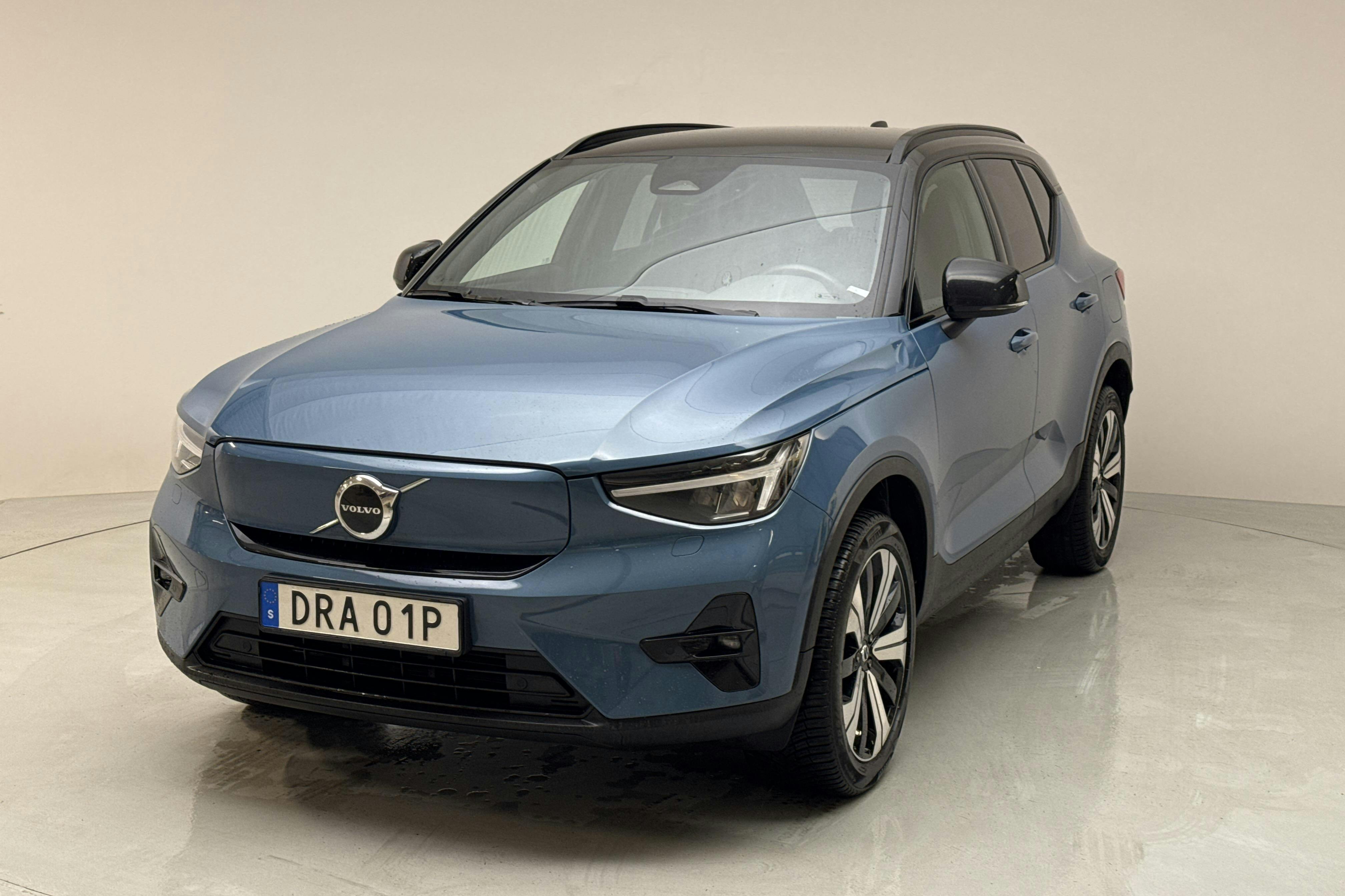 Volvo XC40 P6 Recharge (231hk) - 104 320 km - Automatic - blue - 2023