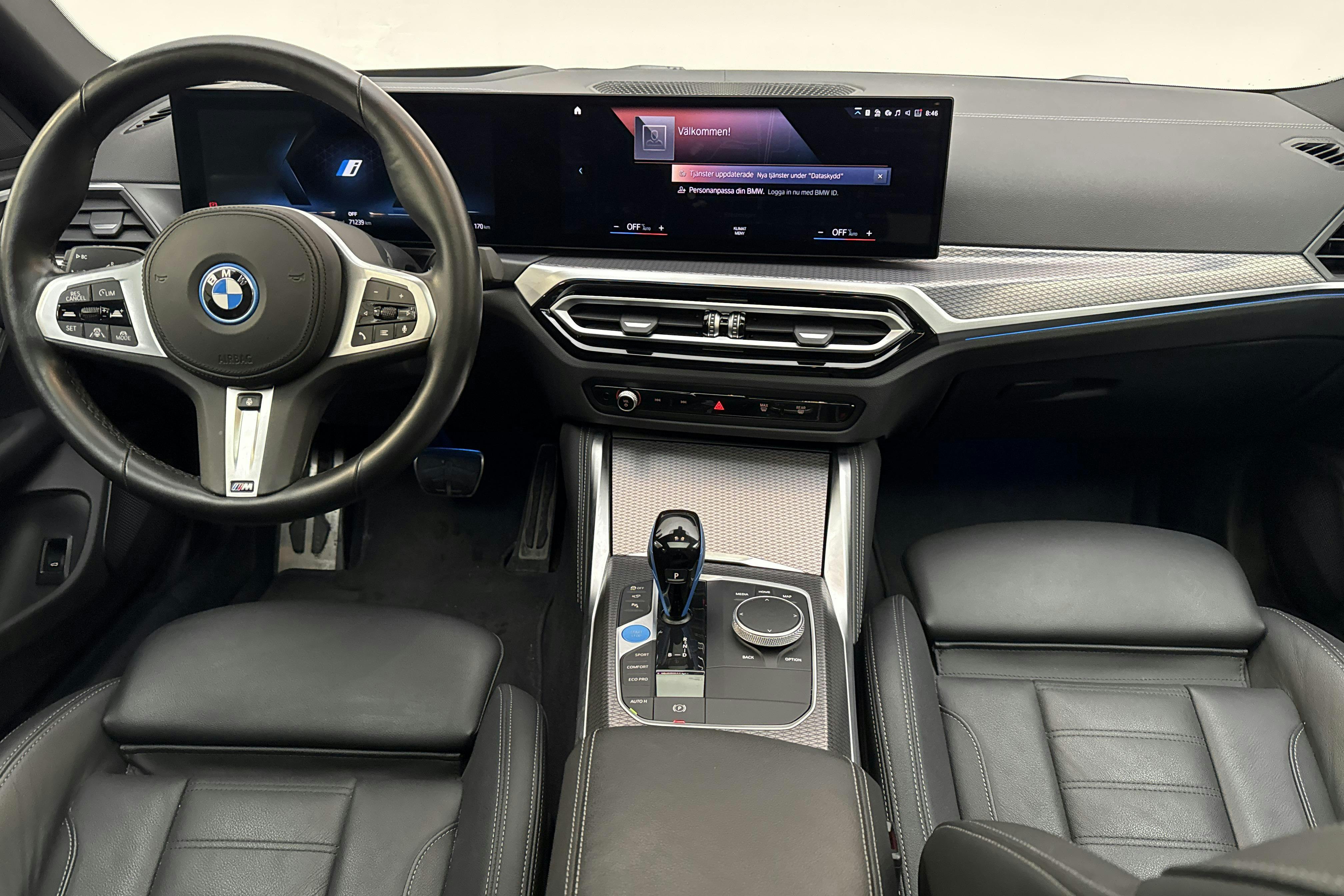 BMW i4 eDrive40, G26 (330hk) - 71 230 km - Automatic - black - 2022
