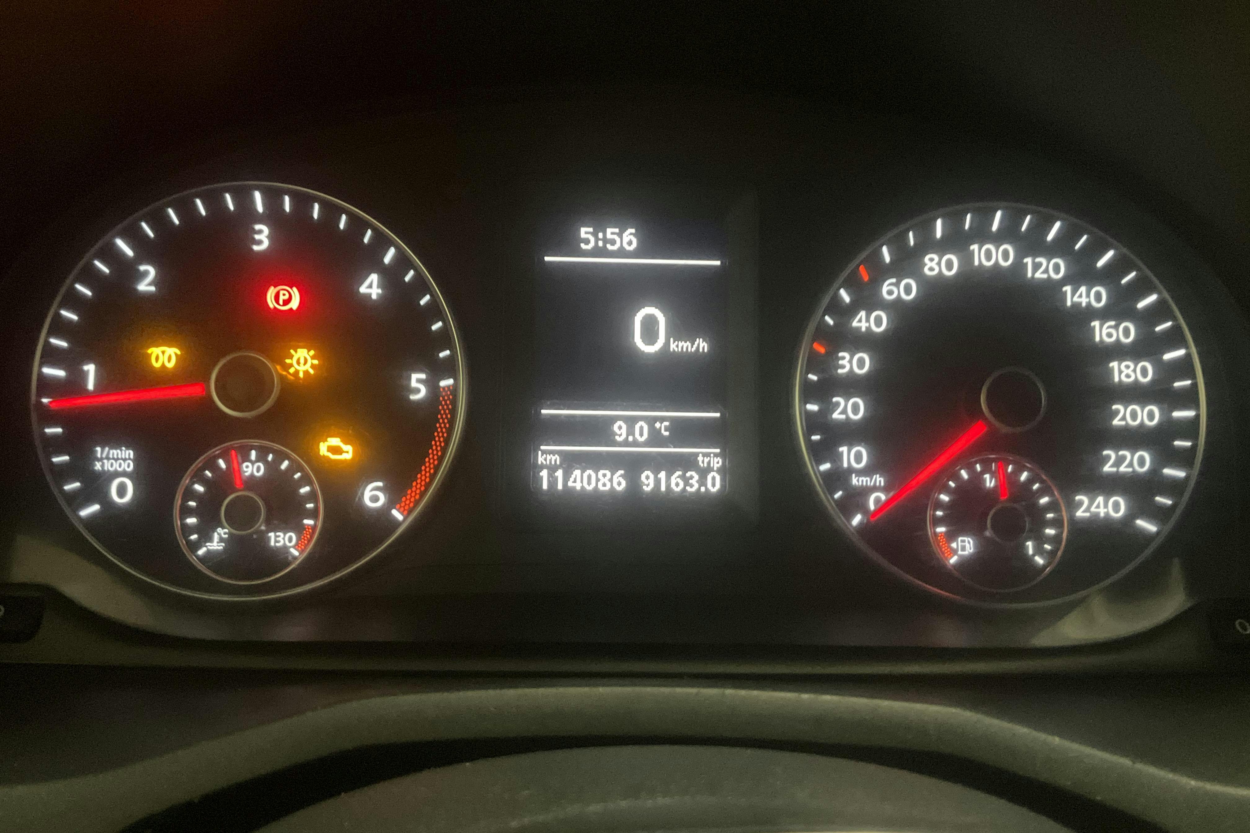 VW Caddy 1.6 TDI Skåp (75hk) - 114 080 km - Manualna - biały - 2016