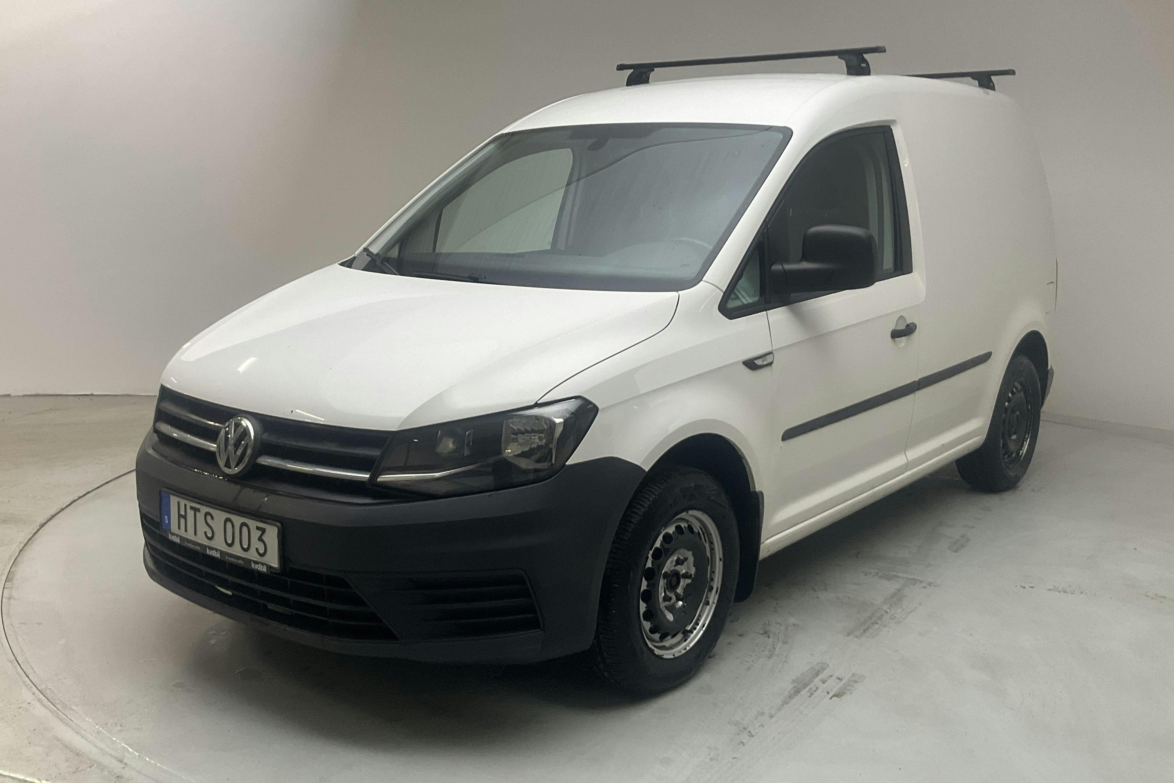 VW Caddy 1.6 TDI Skåp (75hk) - 114 080 km - Manualna - biały - 2016