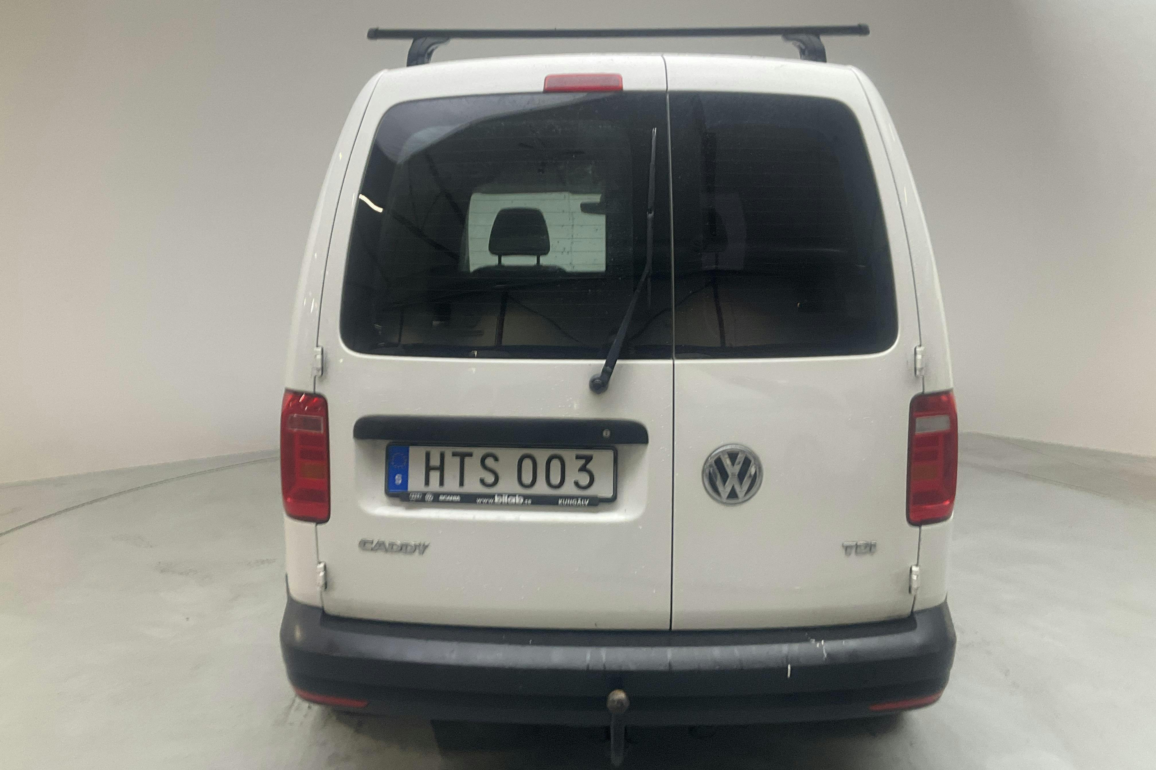 VW Caddy 1.6 TDI Skåp (75hk) - 114 080 km - Manualna - biały - 2016