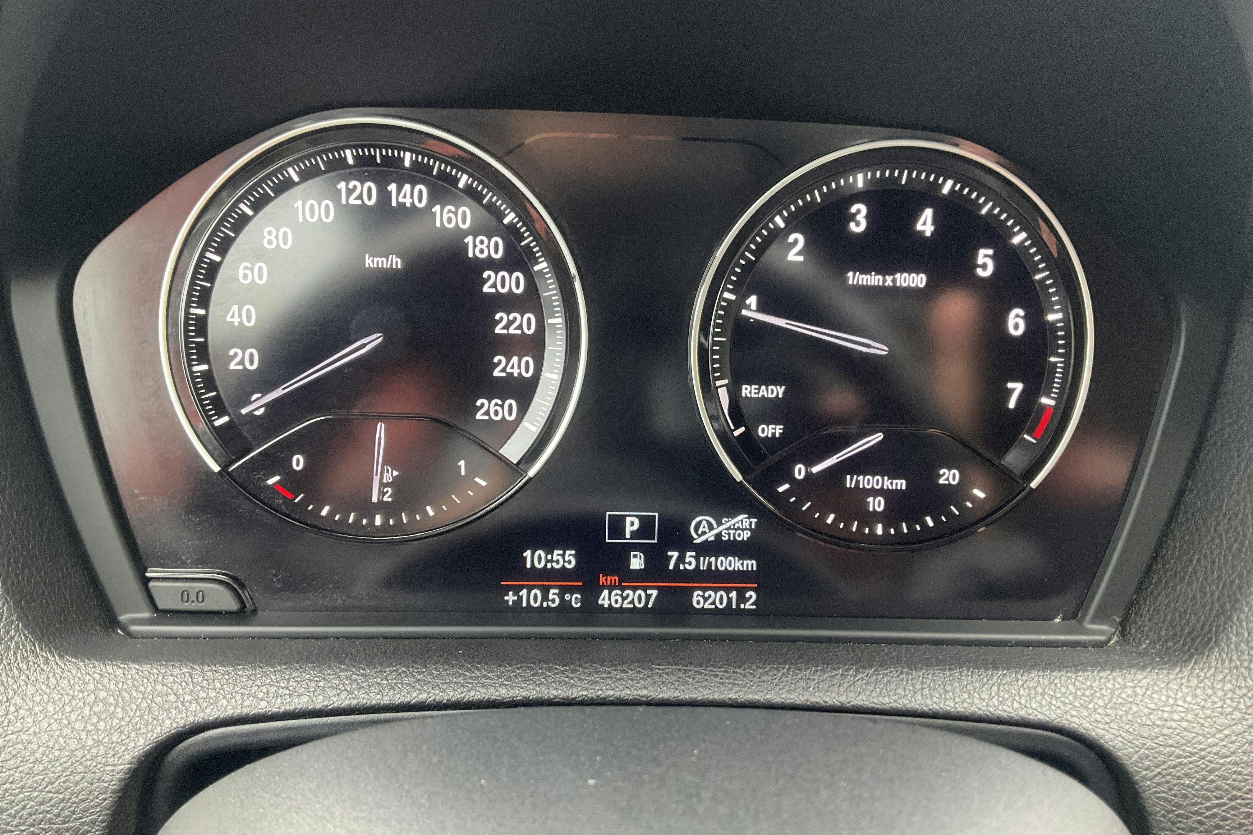 BMW 118i 5dr, F20 (136hk) - 46 200 km - Automatyczna - czarny - 2018