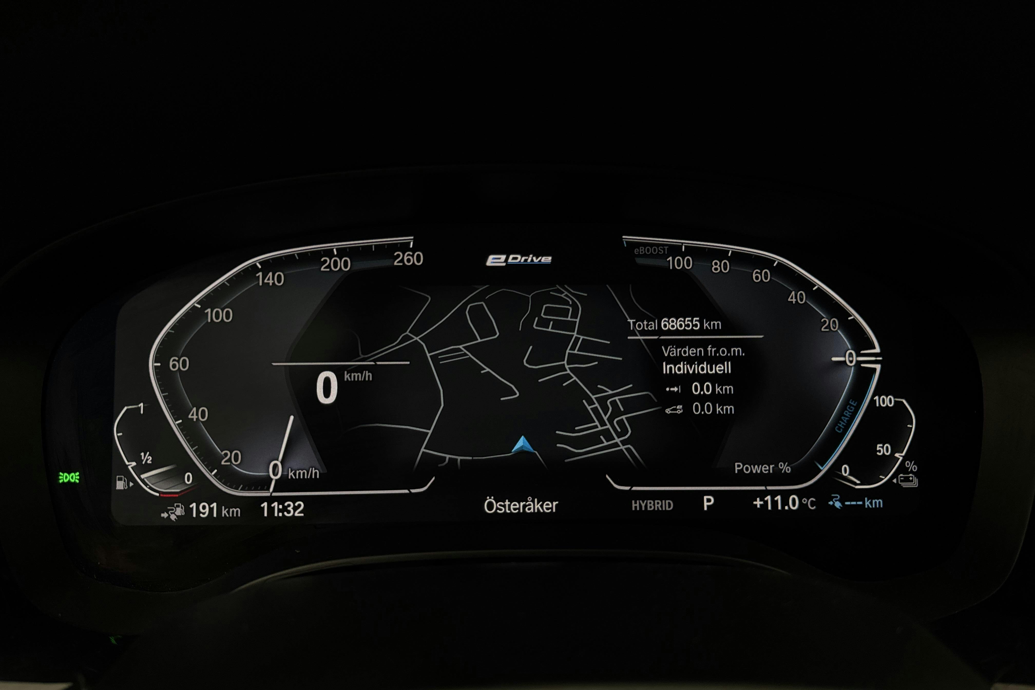 BMW 530e xDrive Touring, G31 12kWh LCI (292hk) - 68 660 km - Automatic - gray - 2022