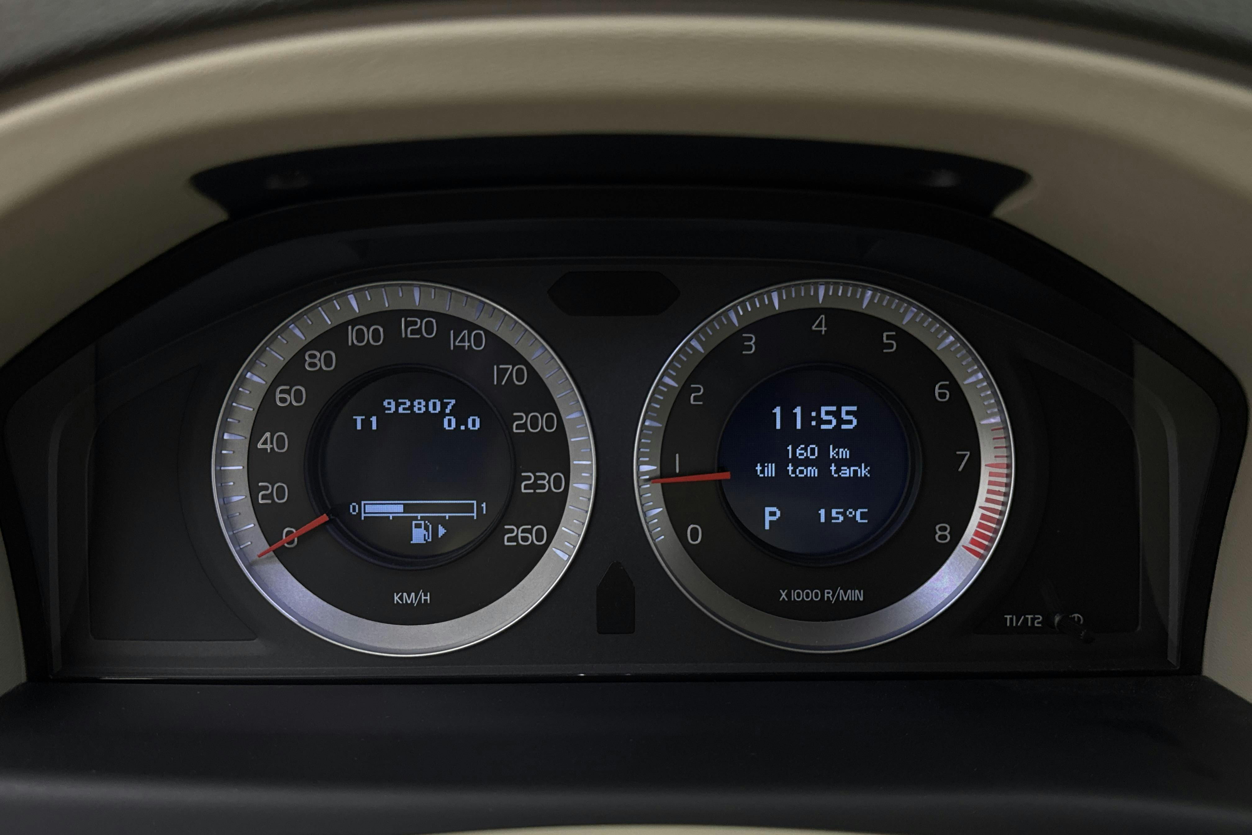 Volvo V70 II 2.0F (145hk) - 92 810 km - Automatyczna - czarny - 2010