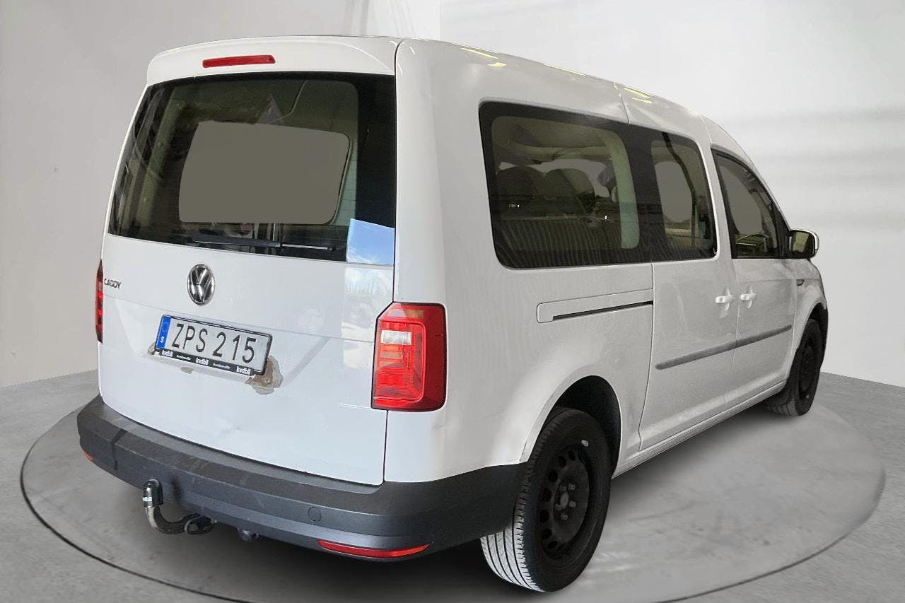 VW Caddy Maxi Life 2.0 TDI (102hk) - 81 510 km - Manualna - biały - 2019