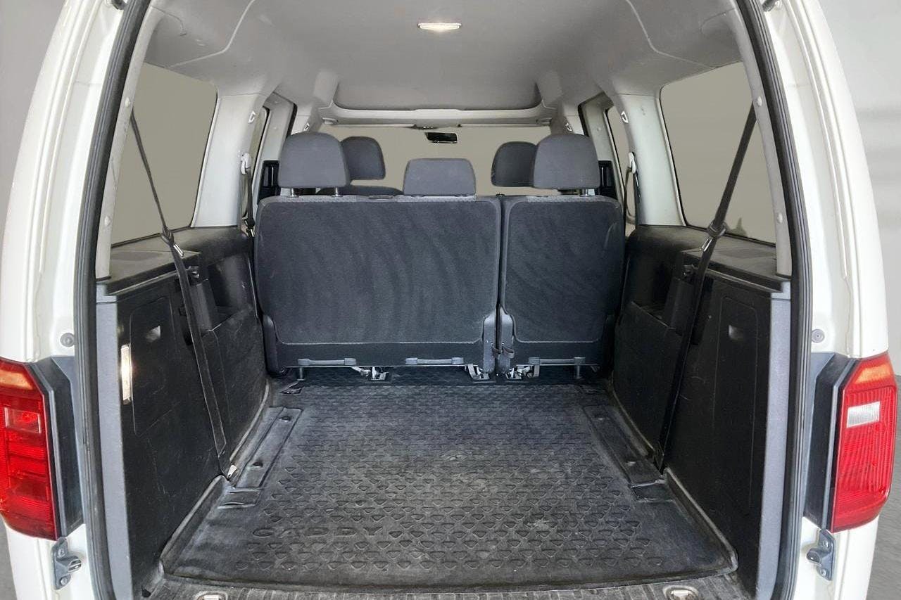 VW Caddy Maxi Life 2.0 TDI (102hk) - 81 510 km - Manualna - biały - 2019