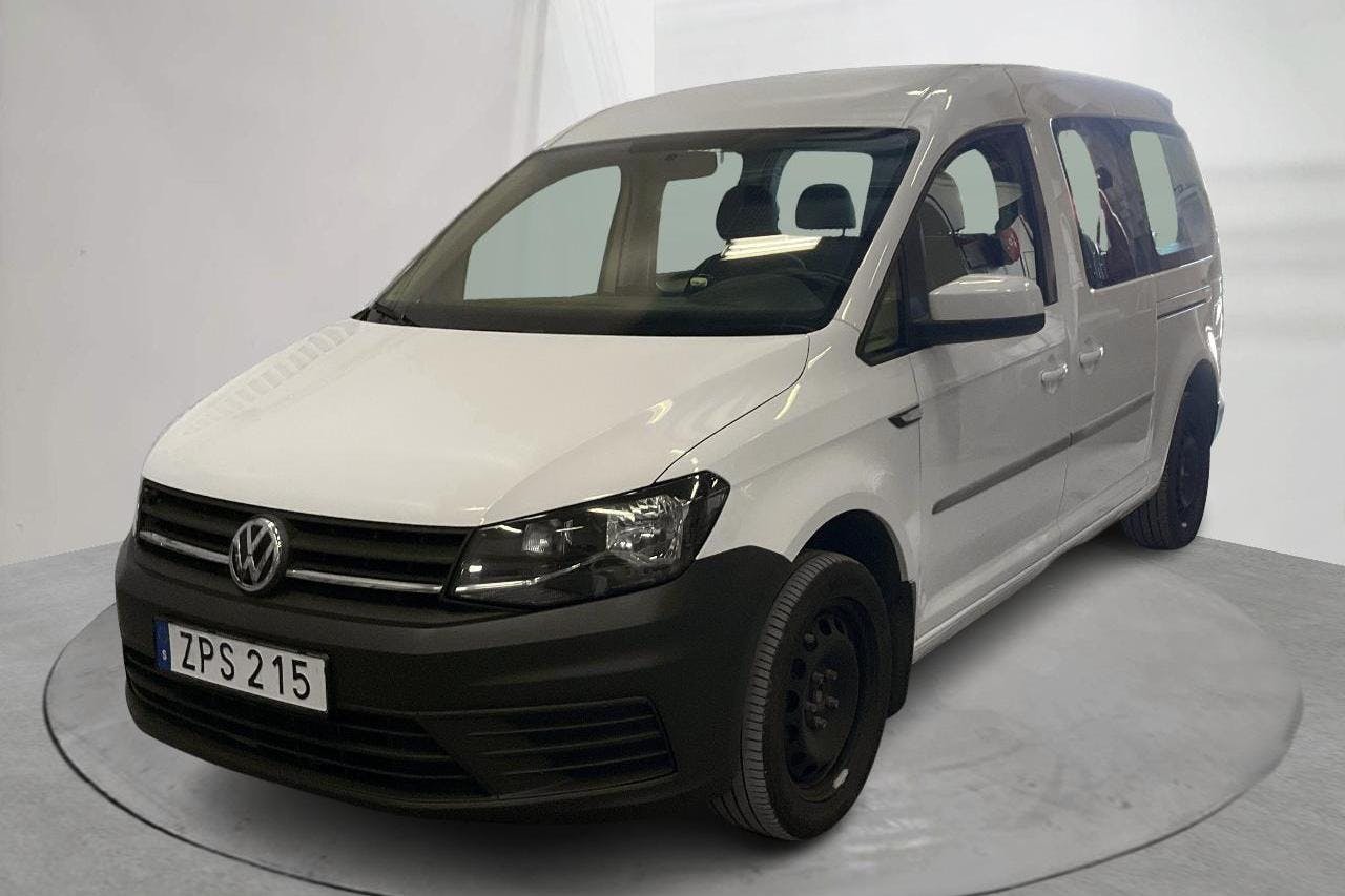 VW Caddy Maxi Life 2.0 TDI (102hk) - 81 510 km - Manualna - biały - 2019