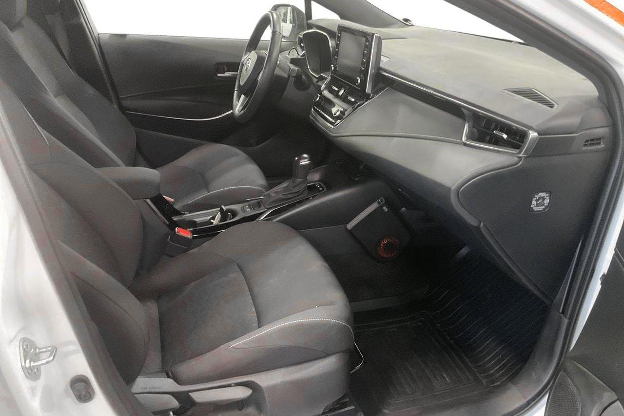 Toyota Corolla 1.8 Hybrid Touring Sports (122hk) - 79 100 km - Automaattinen - valkoinen - 2021