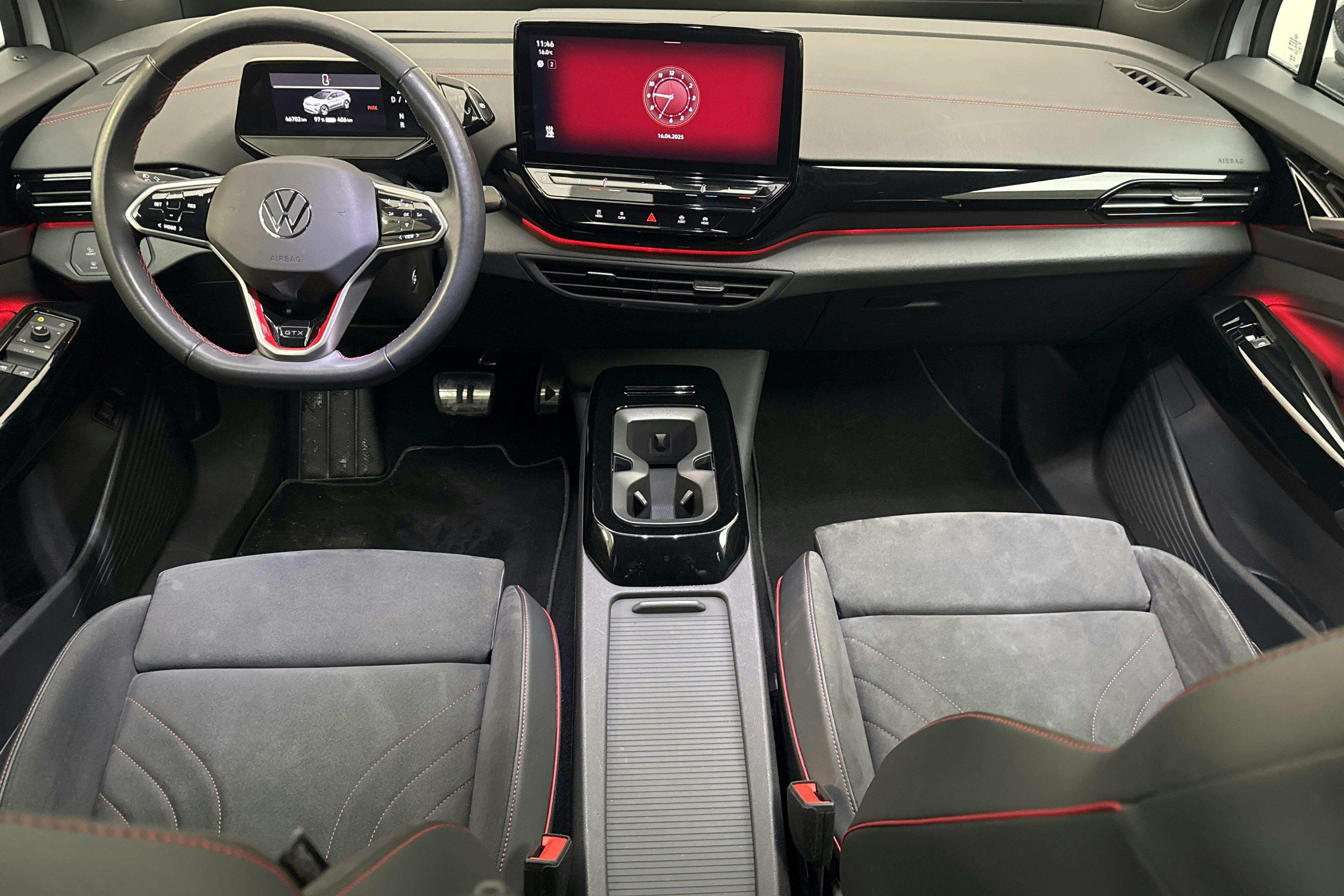 VW ID.4 GTX 77kWh AWD (299hk) - 46 690 km - Automatic - white - 2023