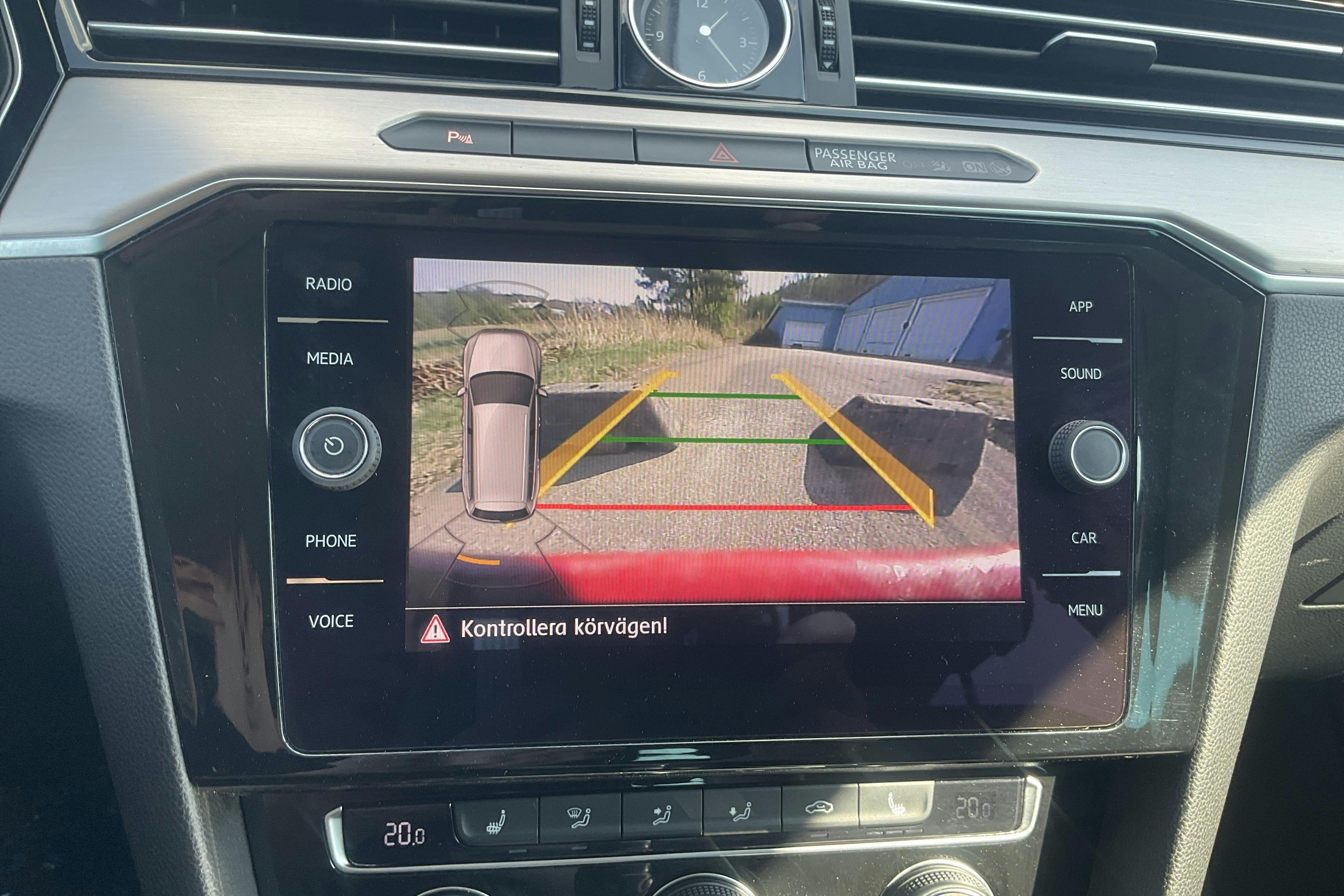 VW Passat 2.0 TDI Sportscombi 4MOTION (190hk) - 202 530 km - Automatic - red - 2018