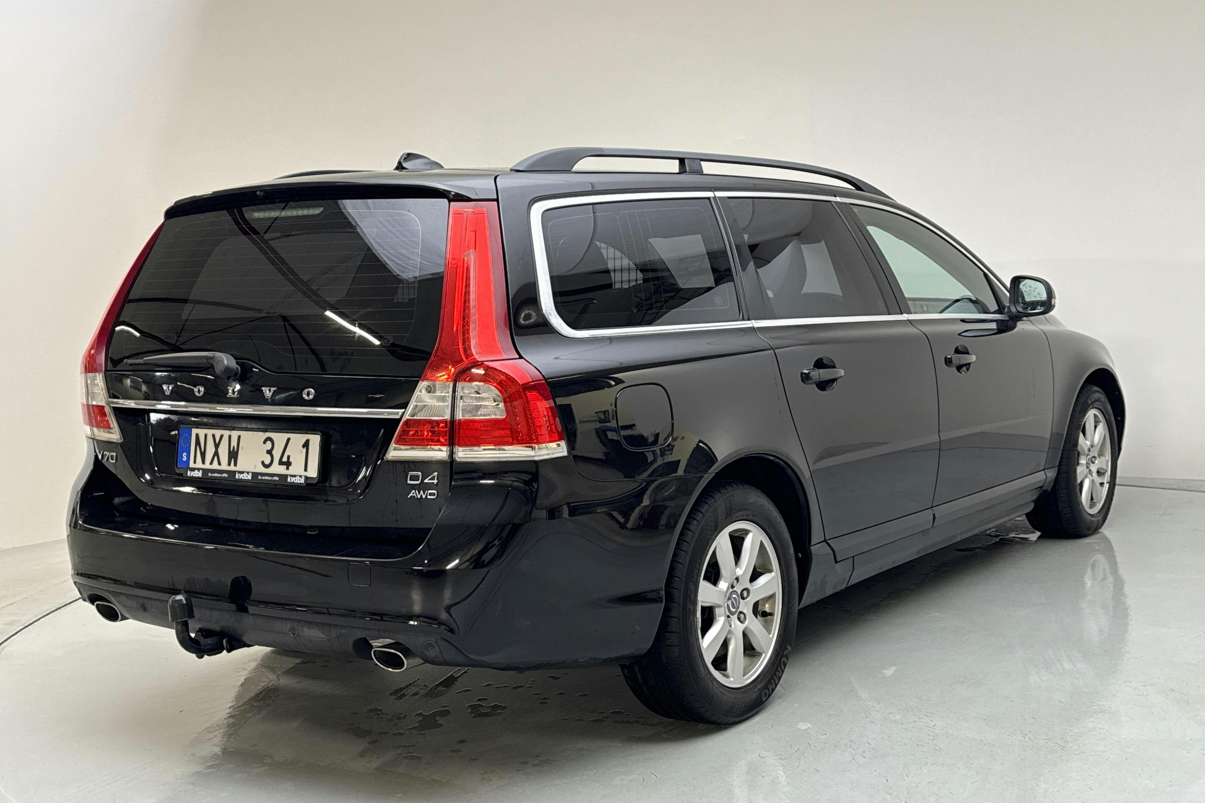 Volvo V70 II D4 AWD (163hk) - 238 330 km - Automaatne - must - 2014