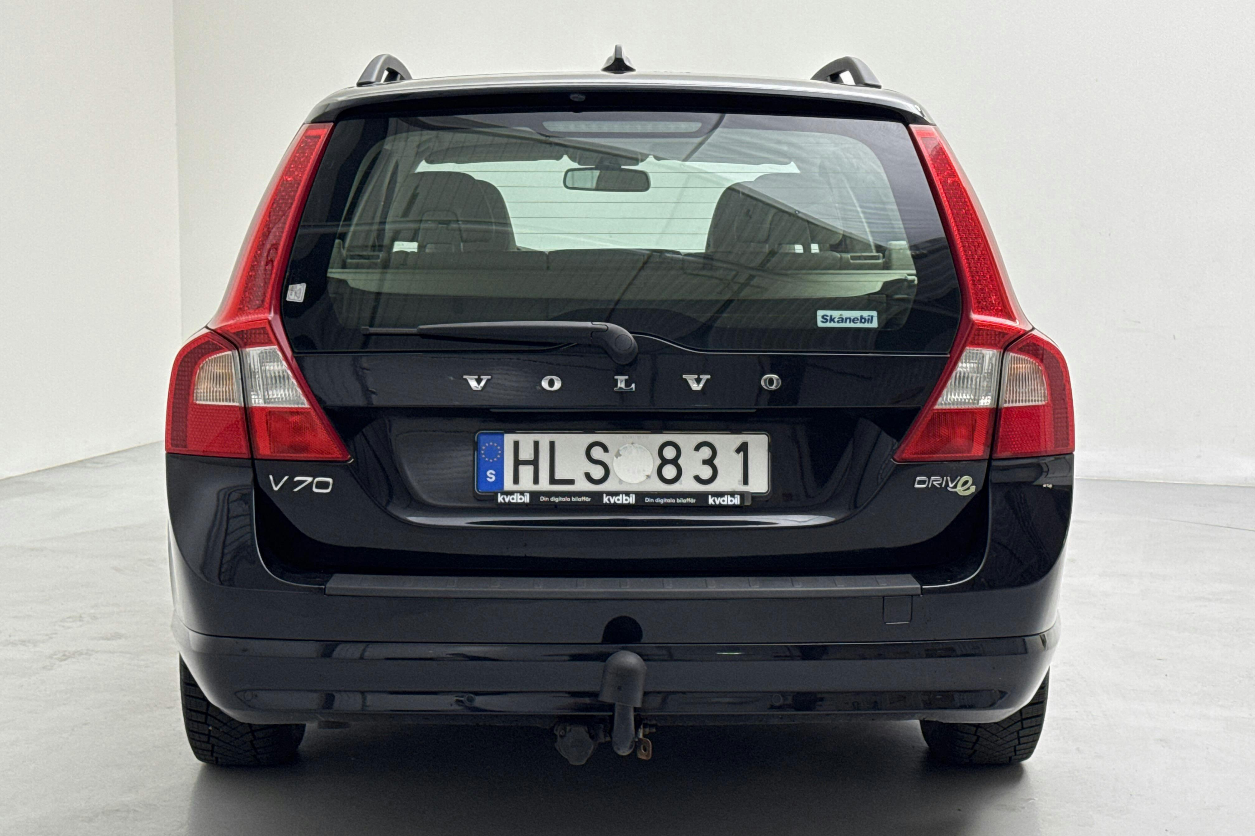 Volvo V70 II 1.6D DRIVe (109hk) - 20 614 mil - Manuell - svart - 2011