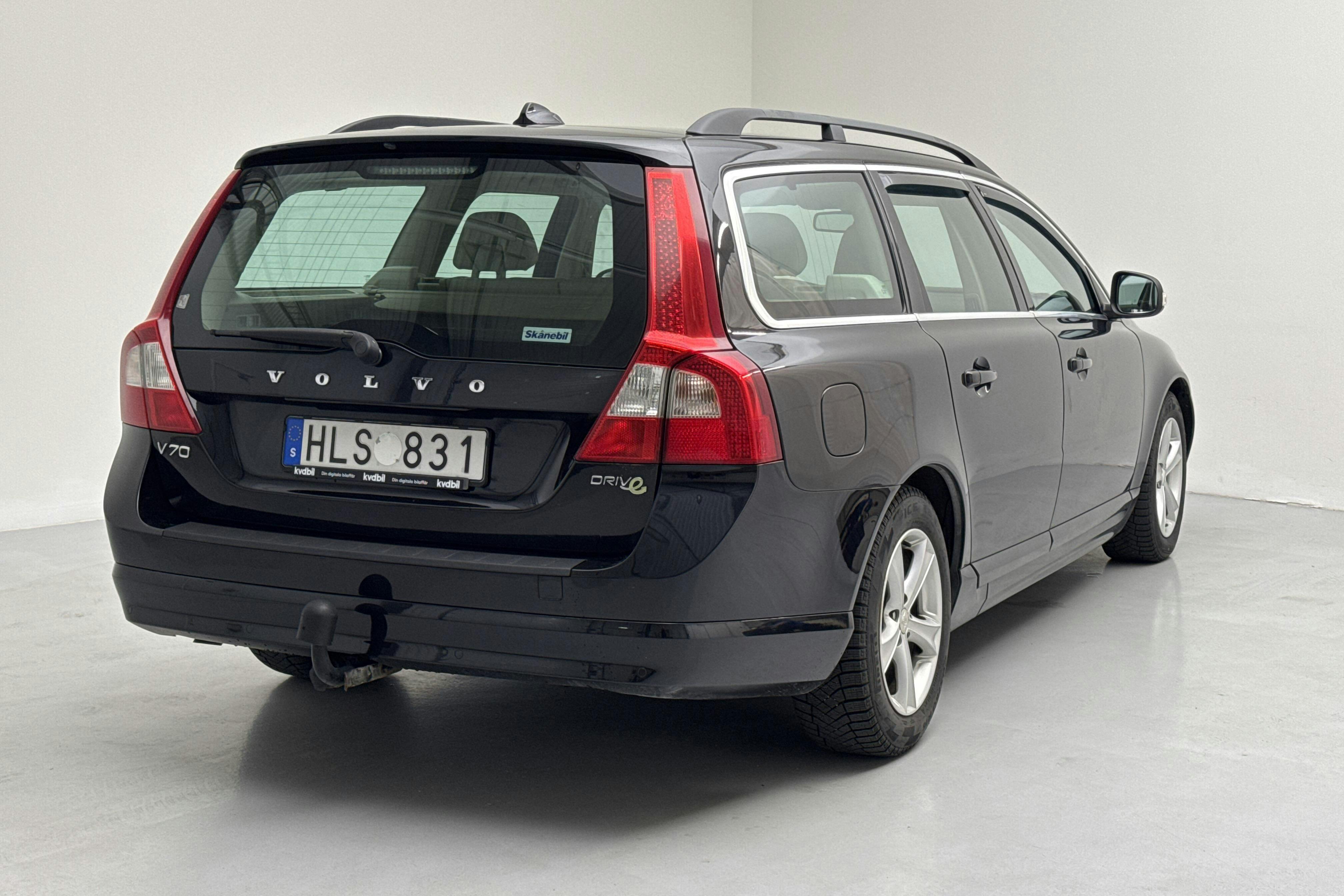 Volvo V70 II 1.6D DRIVe (109hk) - 20 614 mil - Manuell - svart - 2011