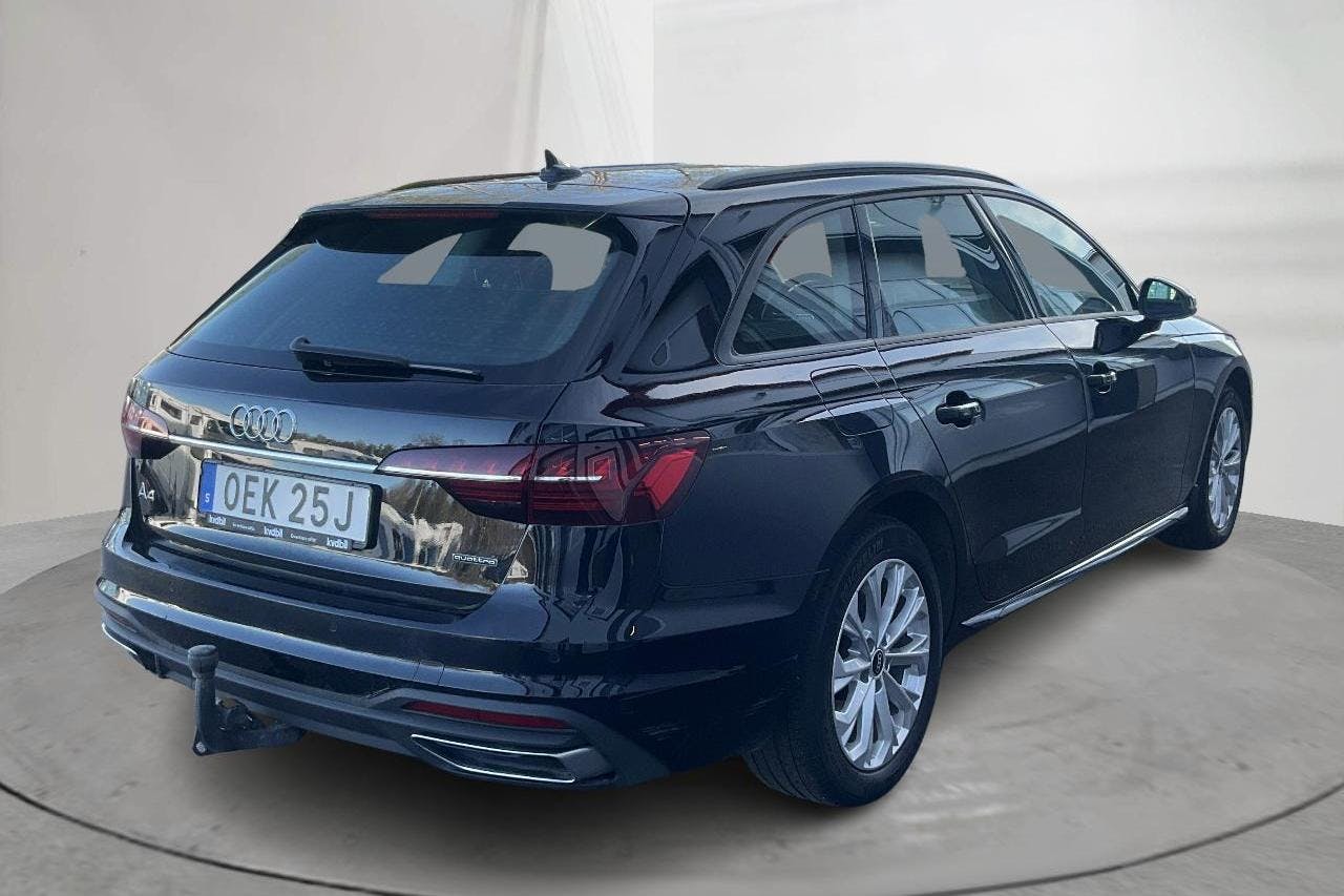 Audi A4 Avant 40 TDI quattro (204hk) - 94 520 km - Automaattinen - musta - 2022