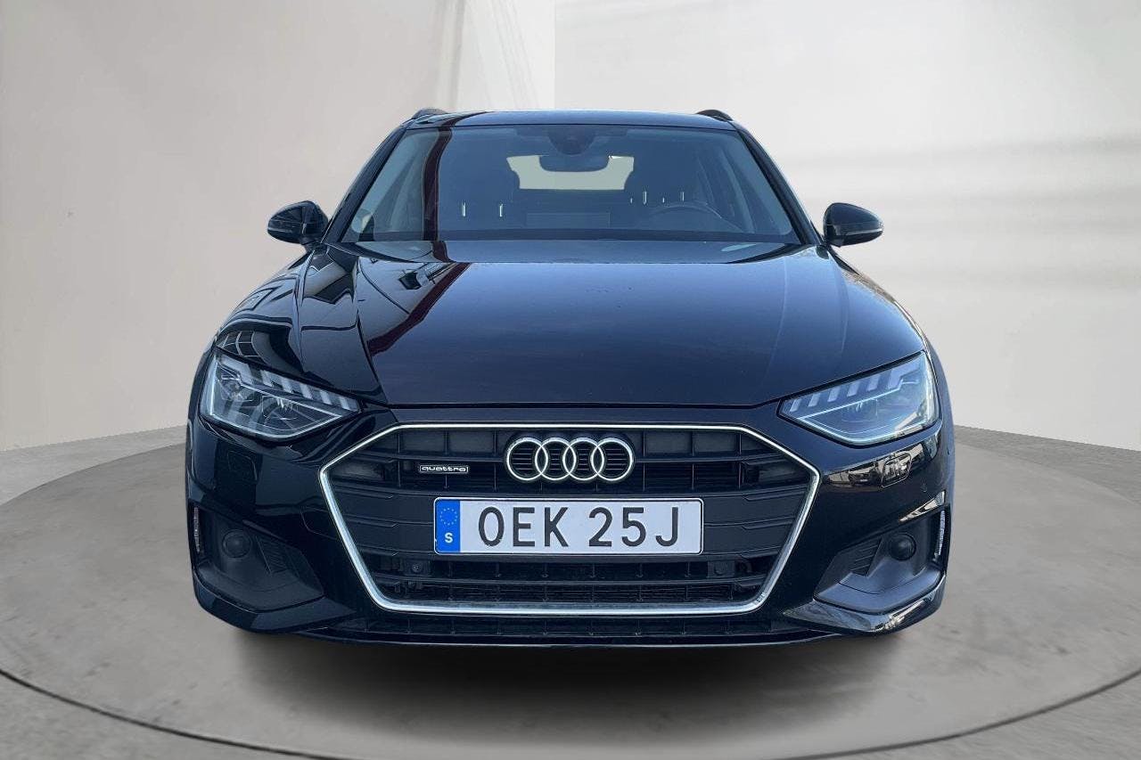 Audi A4 Avant 40 TDI quattro (204hk) - 94 520 km - Automaattinen - musta - 2022