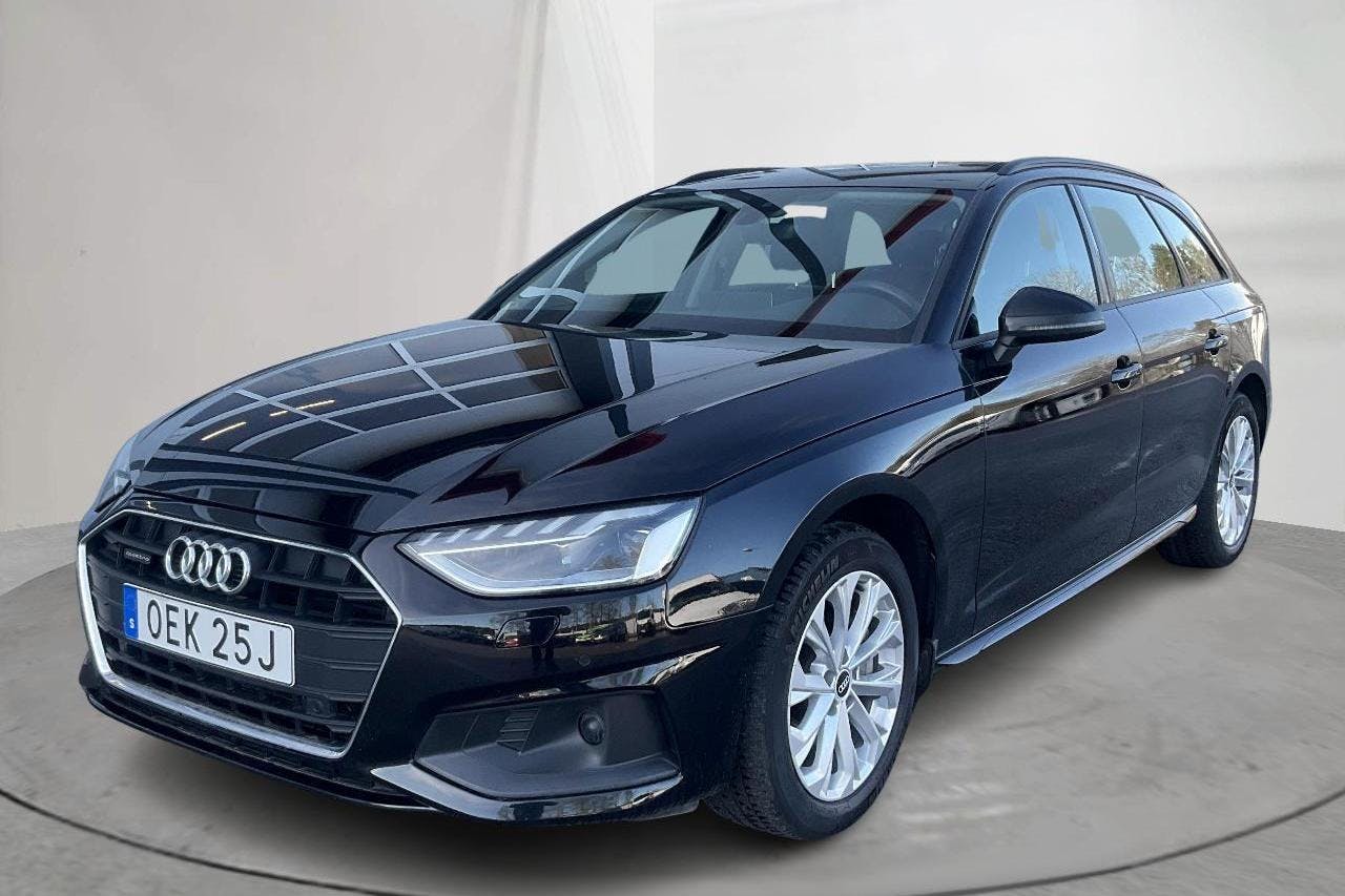 Audi A4 Avant 40 TDI quattro (204hk) - 94 520 km - Automaattinen - musta - 2022