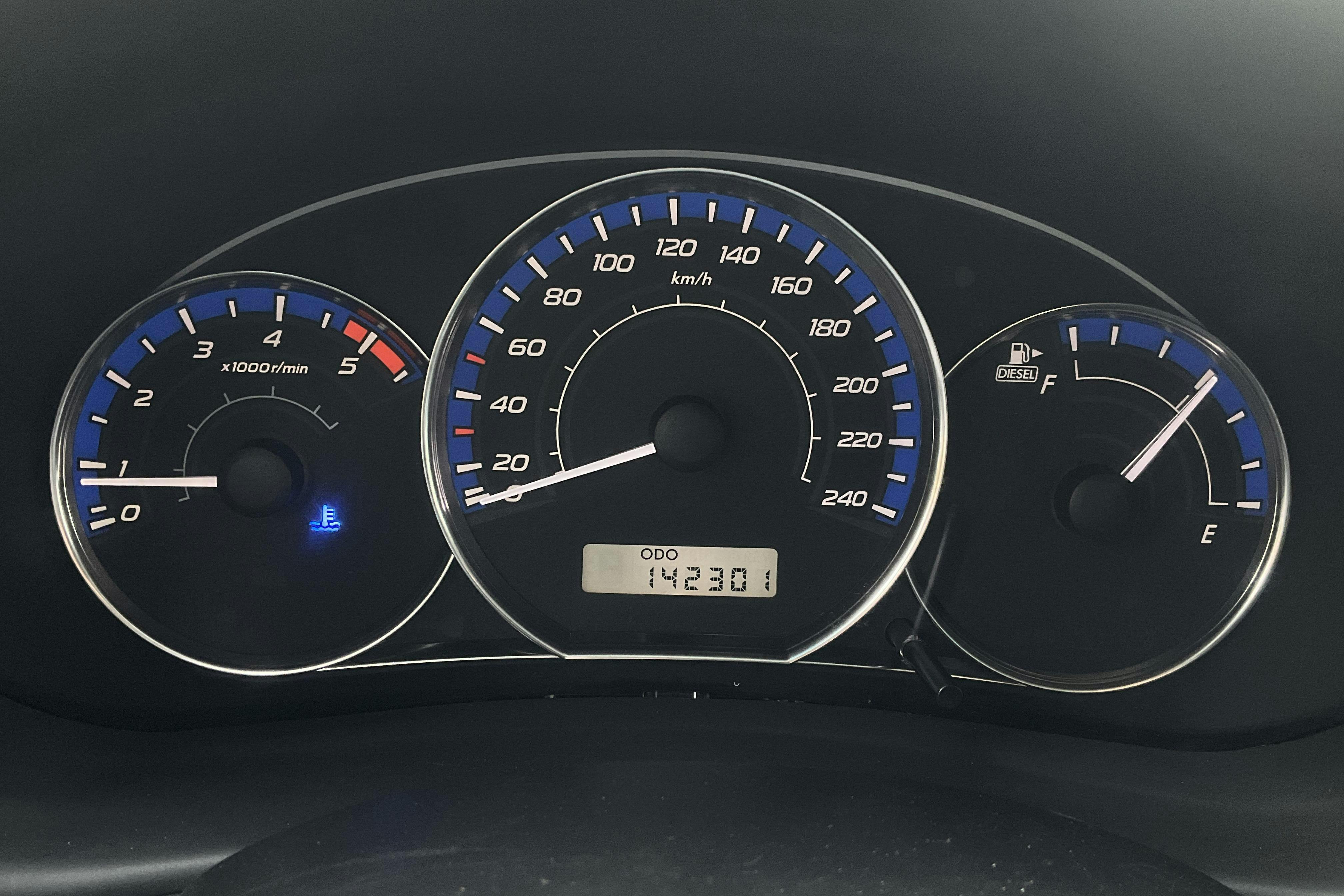 Subaru Forester 2.0D (147hk) - 14 230 mil - Manuell - Light Green - 2010
