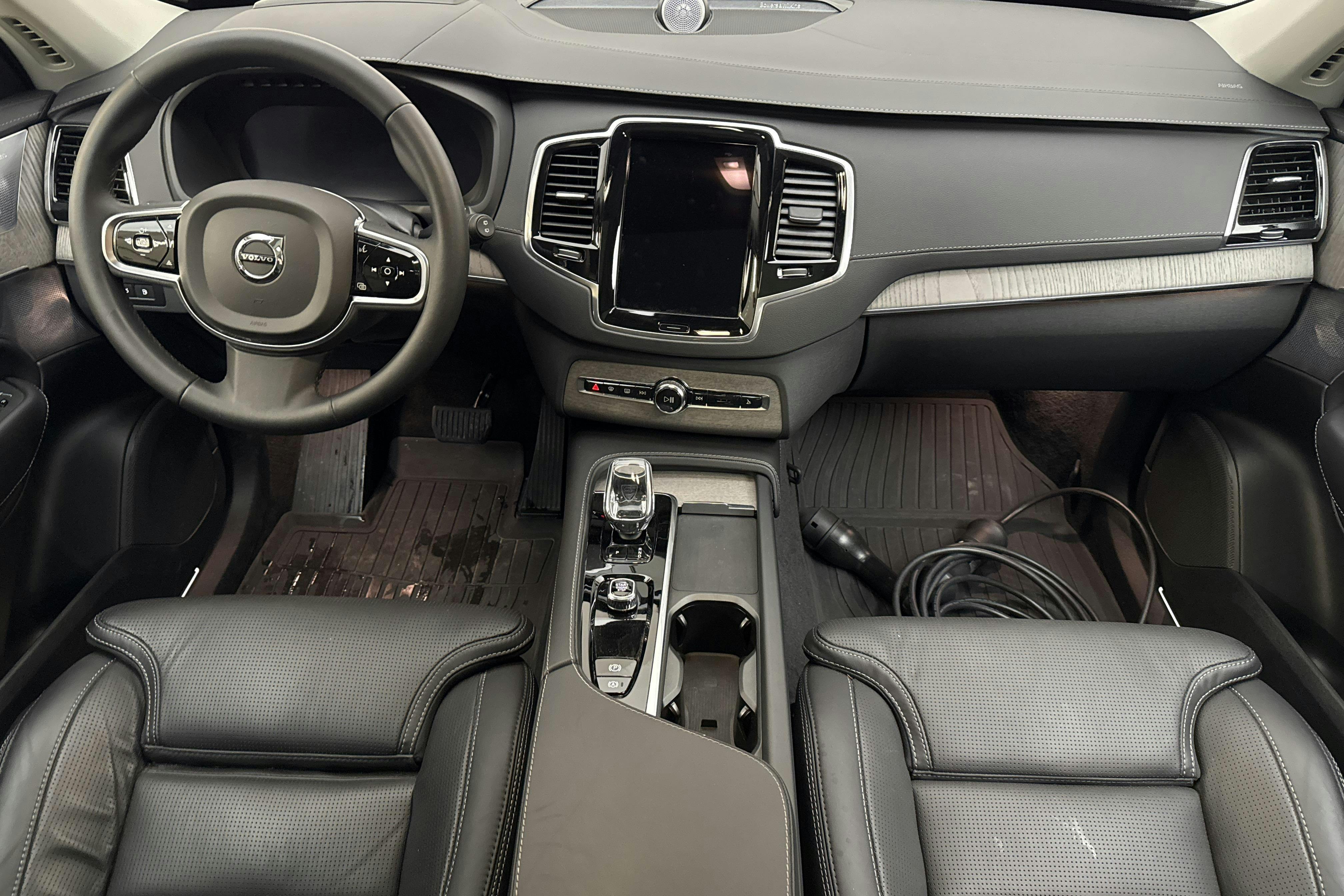 Volvo XC90 T8 AWD Recharge (455hk) - 33 320 km - Automatic - gray - 2023