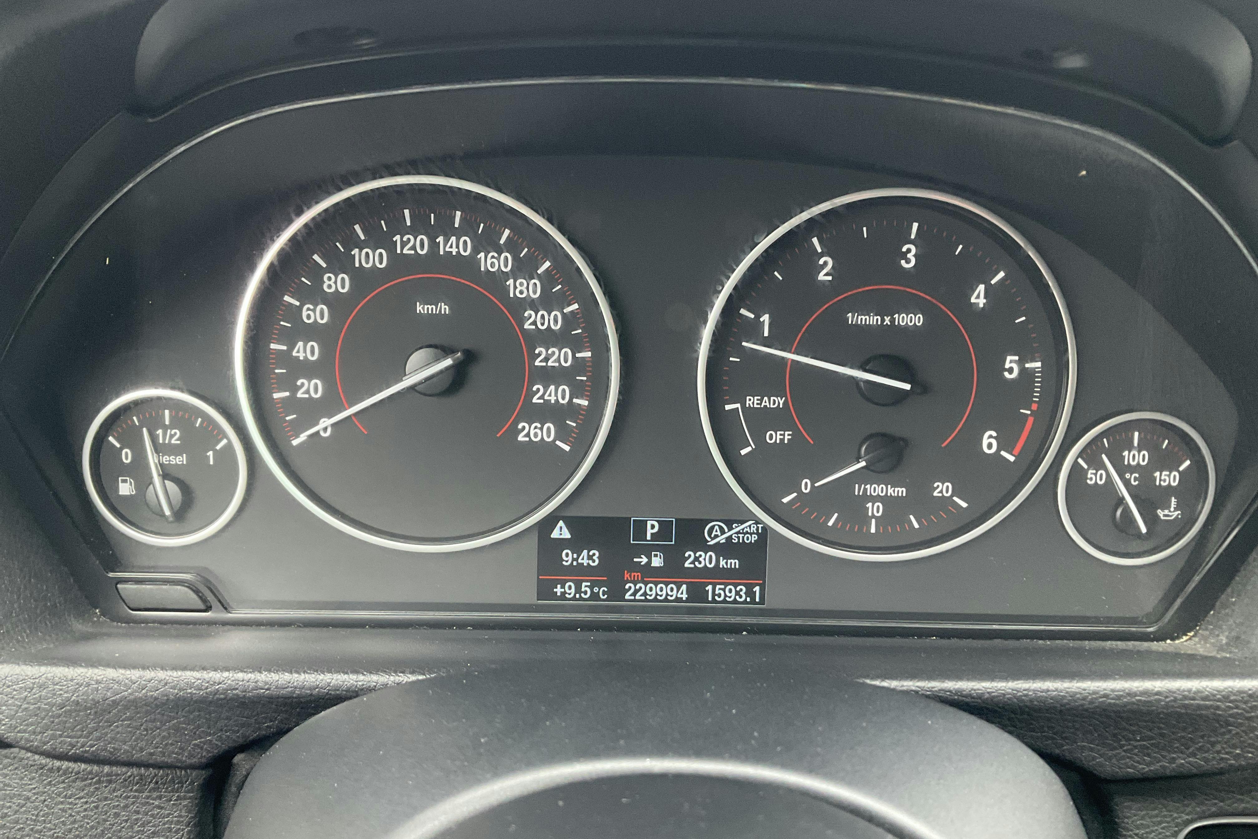 BMW 335d xDrive Touring, F31 (313hk) - 22 999 mil - Automat - svart - 2016