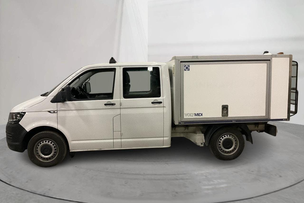 VW Transporter T6 2.0 TDI BMT 4MOTION (150hk) - 123 240 km - Käsitsi - valge - 2019