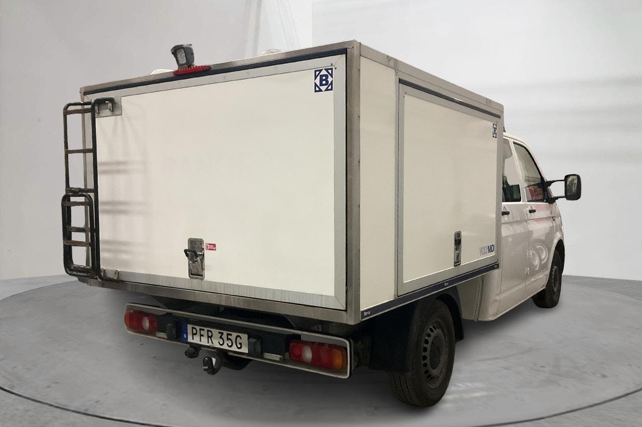 VW Transporter T6 2.0 TDI BMT 4MOTION (150hk) - 123 240 km - Käsitsi - valge - 2019