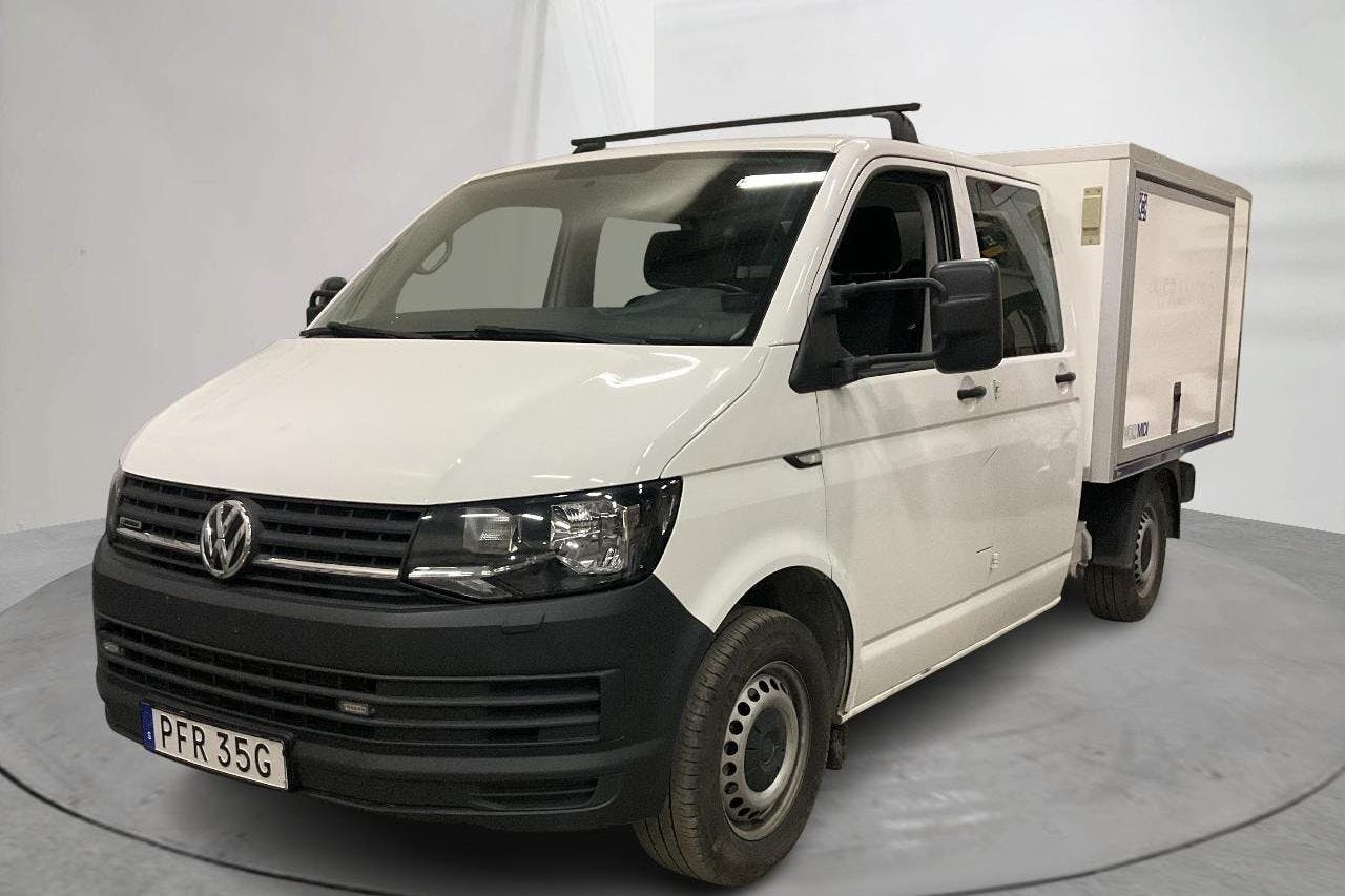 VW Transporter T6 2.0 TDI BMT 4MOTION (150hk) - 123 240 km - Käsitsi - valge - 2019