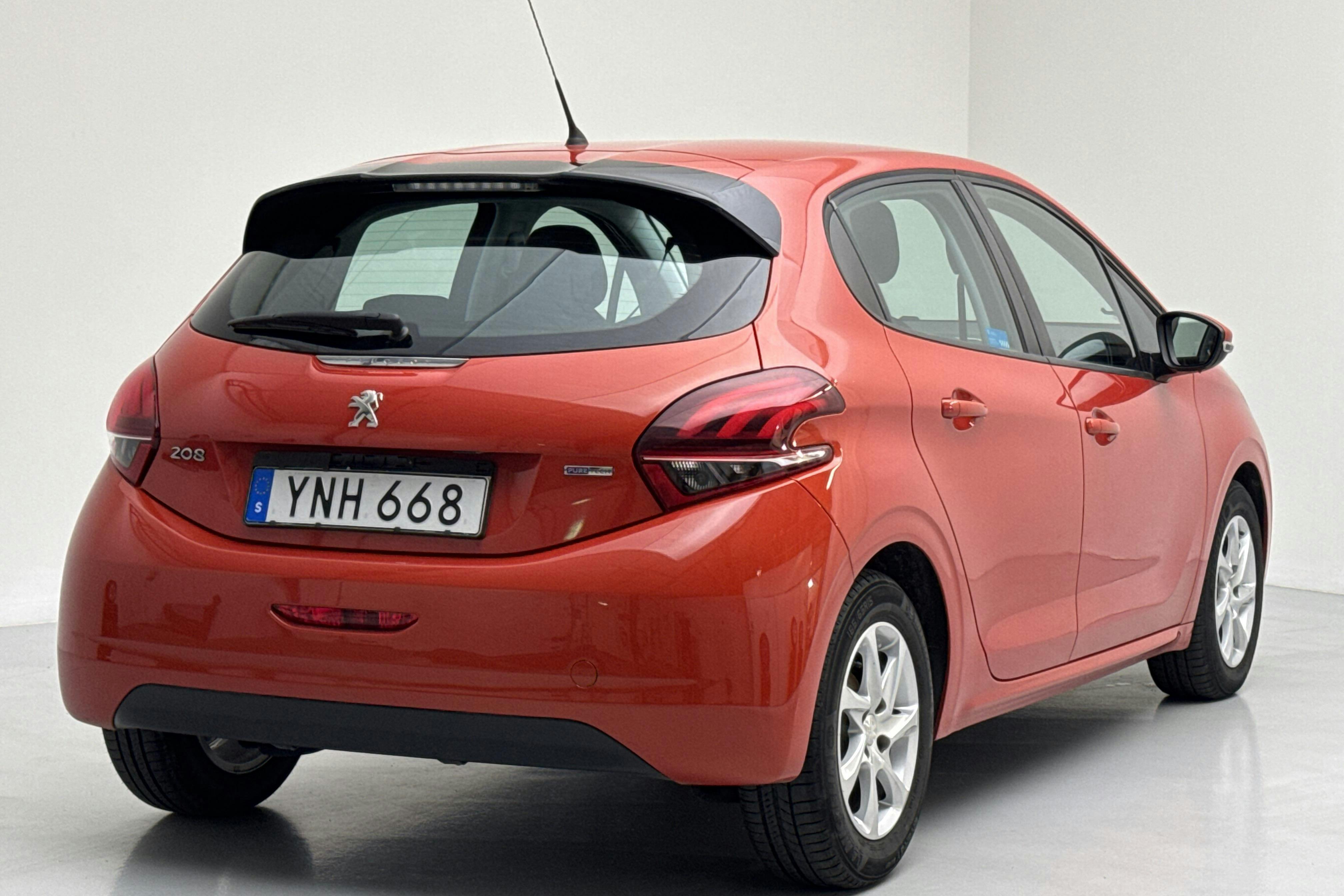 Peugeot 208 PureTech 5dr (82hk) - 48 080 km - Automatyczna - 2017