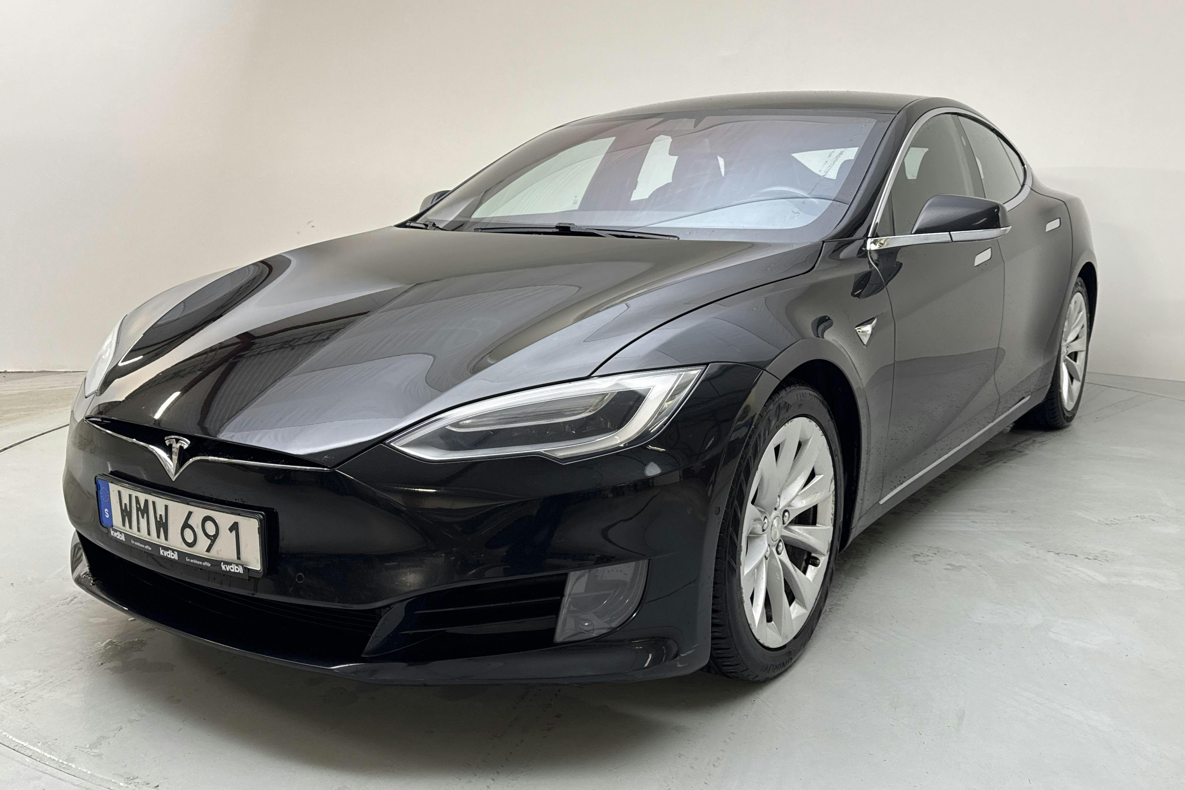 Tesla Model S 75D - 141 200 km - Automaattinen - musta - 2017