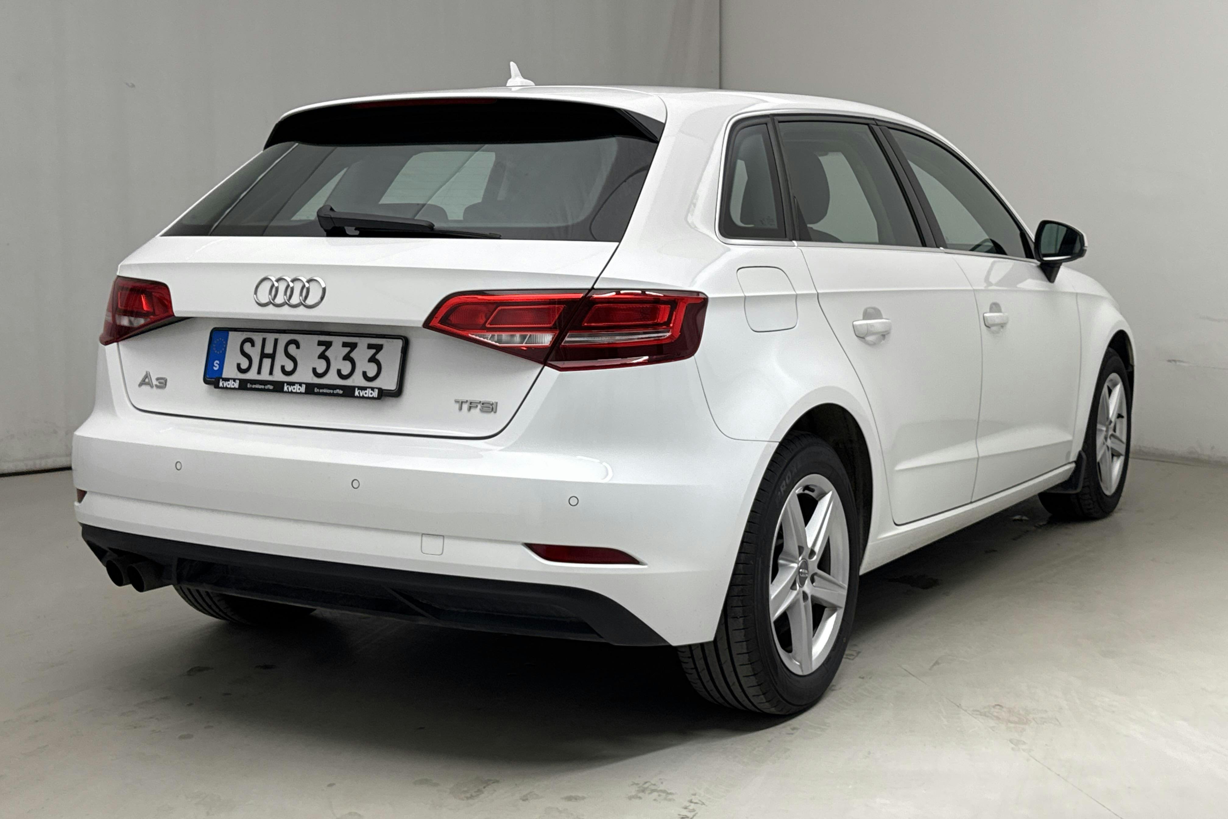 Audi A3 1.5 TFSI Sportback (150hk) - 95 000 km - Manualna - biały - 2018