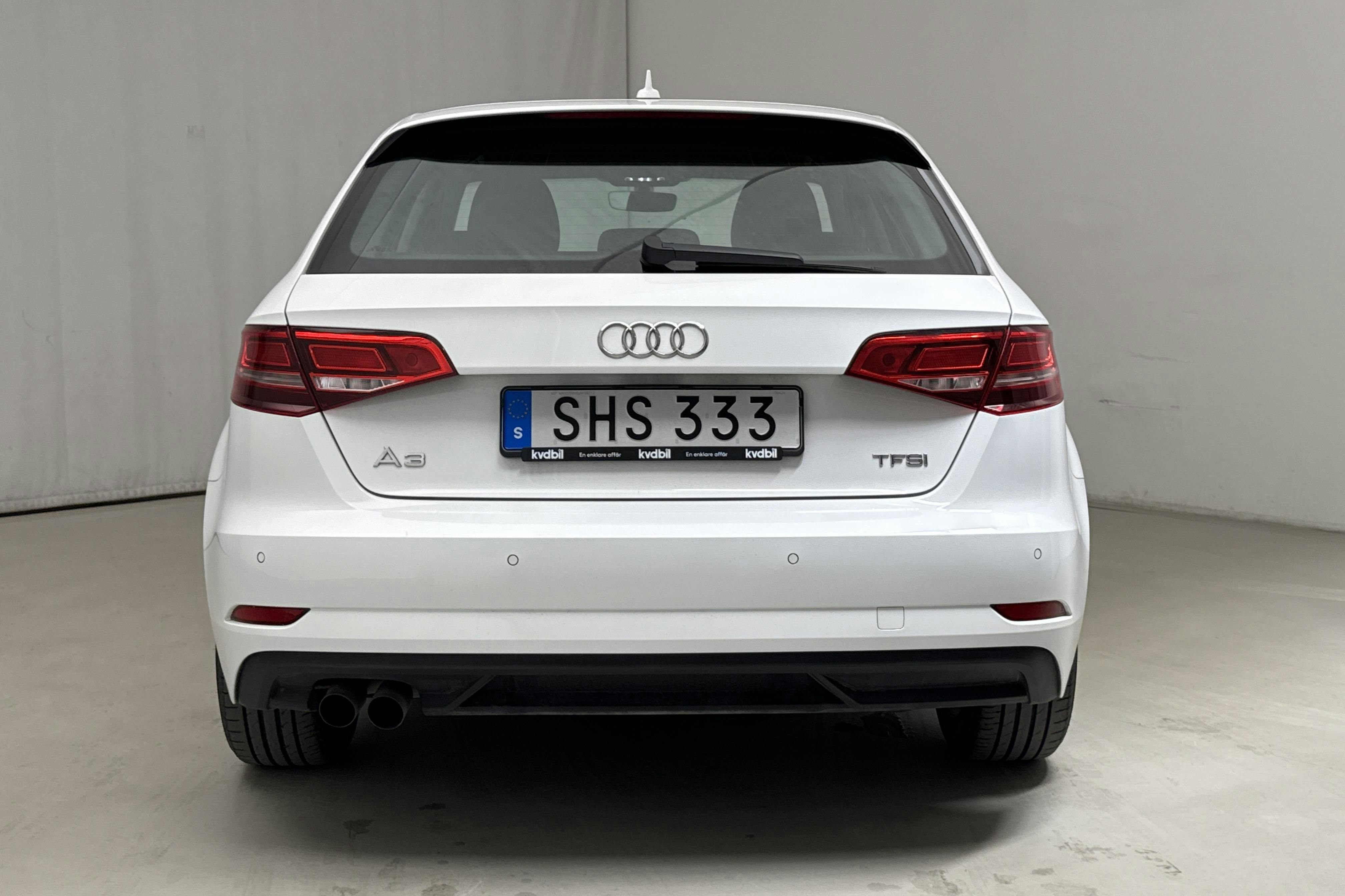 Audi A3 1.5 TFSI Sportback (150hk) - 95 000 km - Manualna - biały - 2018