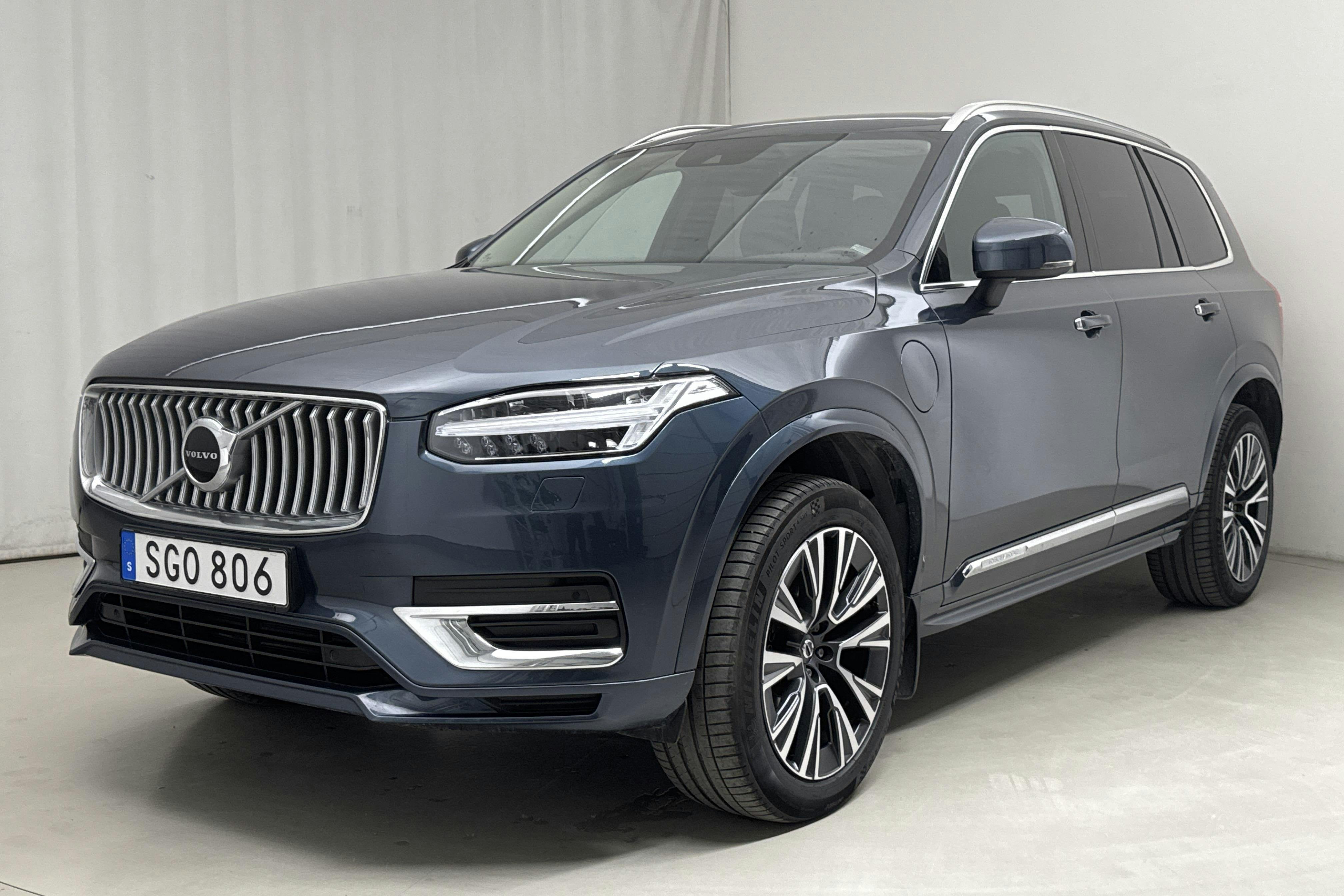 Volvo XC90 T8 AWD Recharge (455hk) - 40 950 km - Automatyczna - Dark Blue - 2022