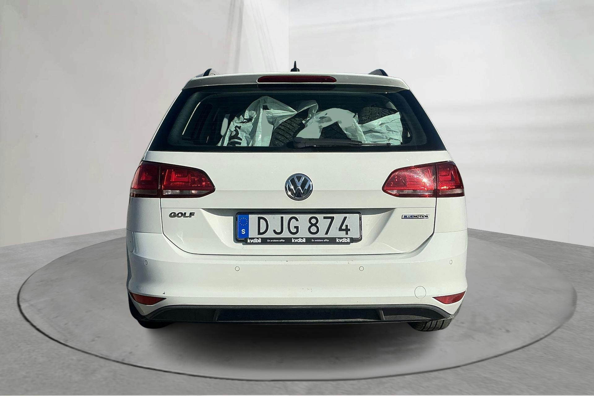 VW Golf VII 1.4 TGI BlueMotion Sportscombi (110hk) - 115 270 km - Automaatne - valge - 2017