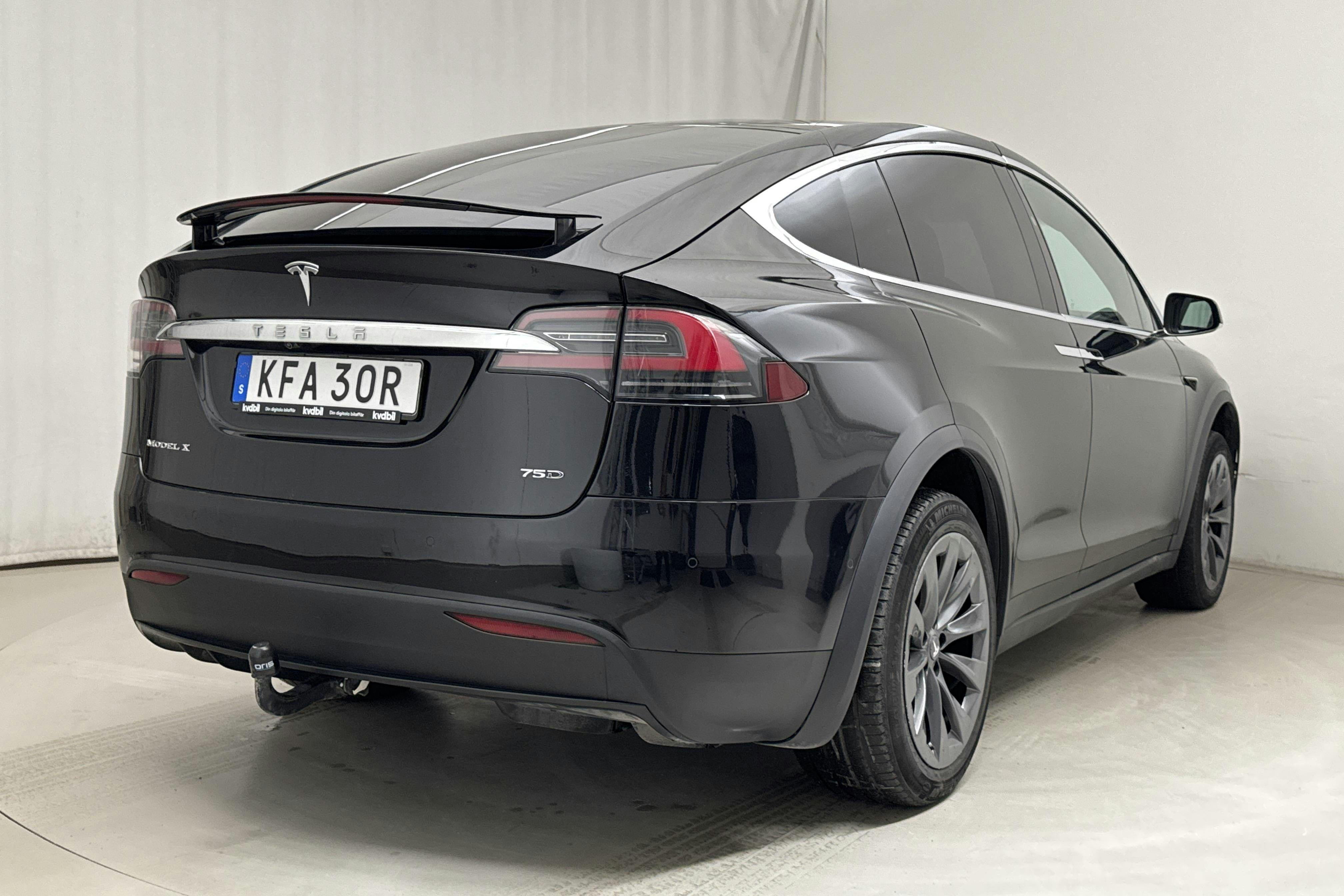 Tesla Model X 75D - 107 930 km - Automatic - black - 2018