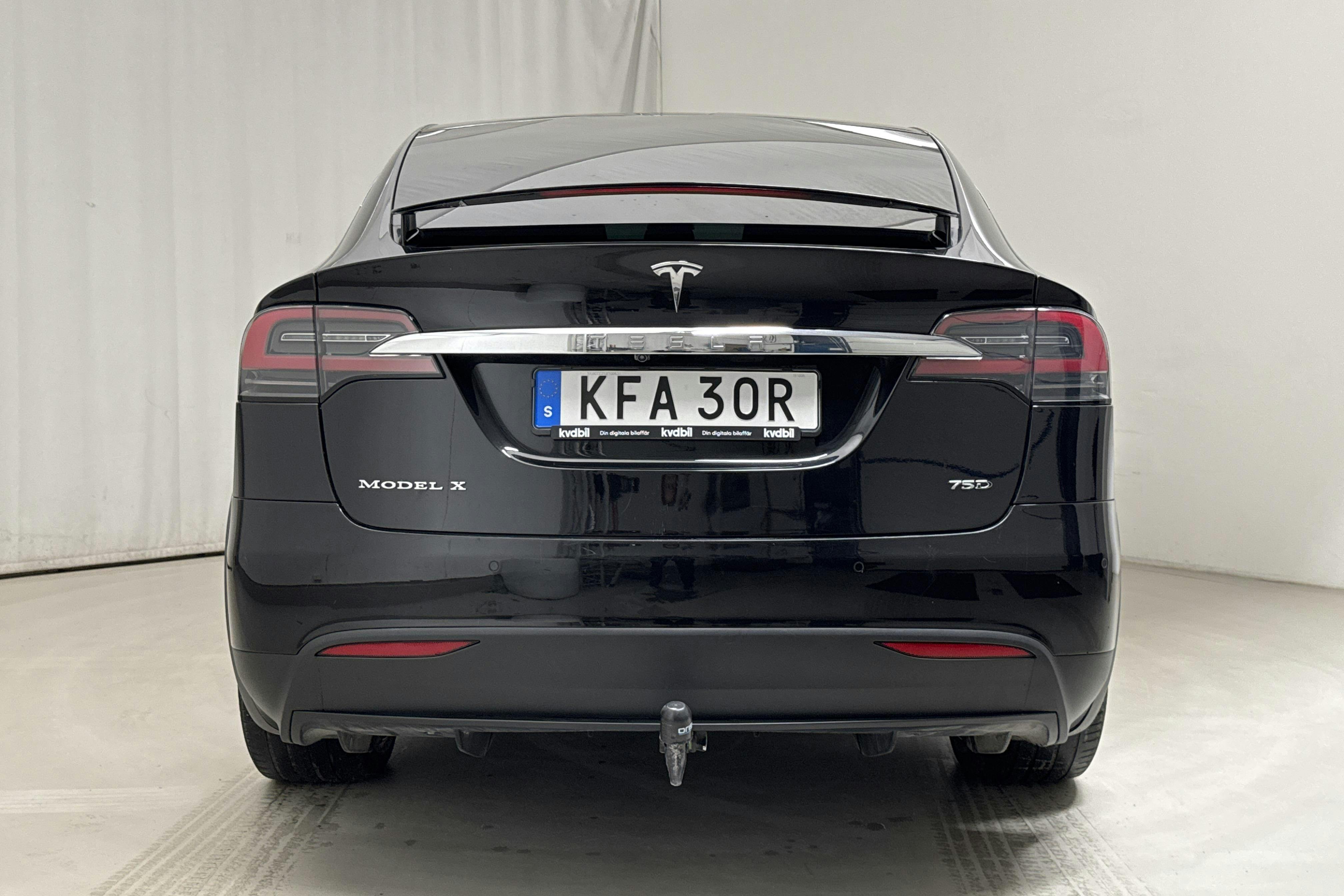 Tesla Model X 75D - 107 930 km - Automatic - black - 2018