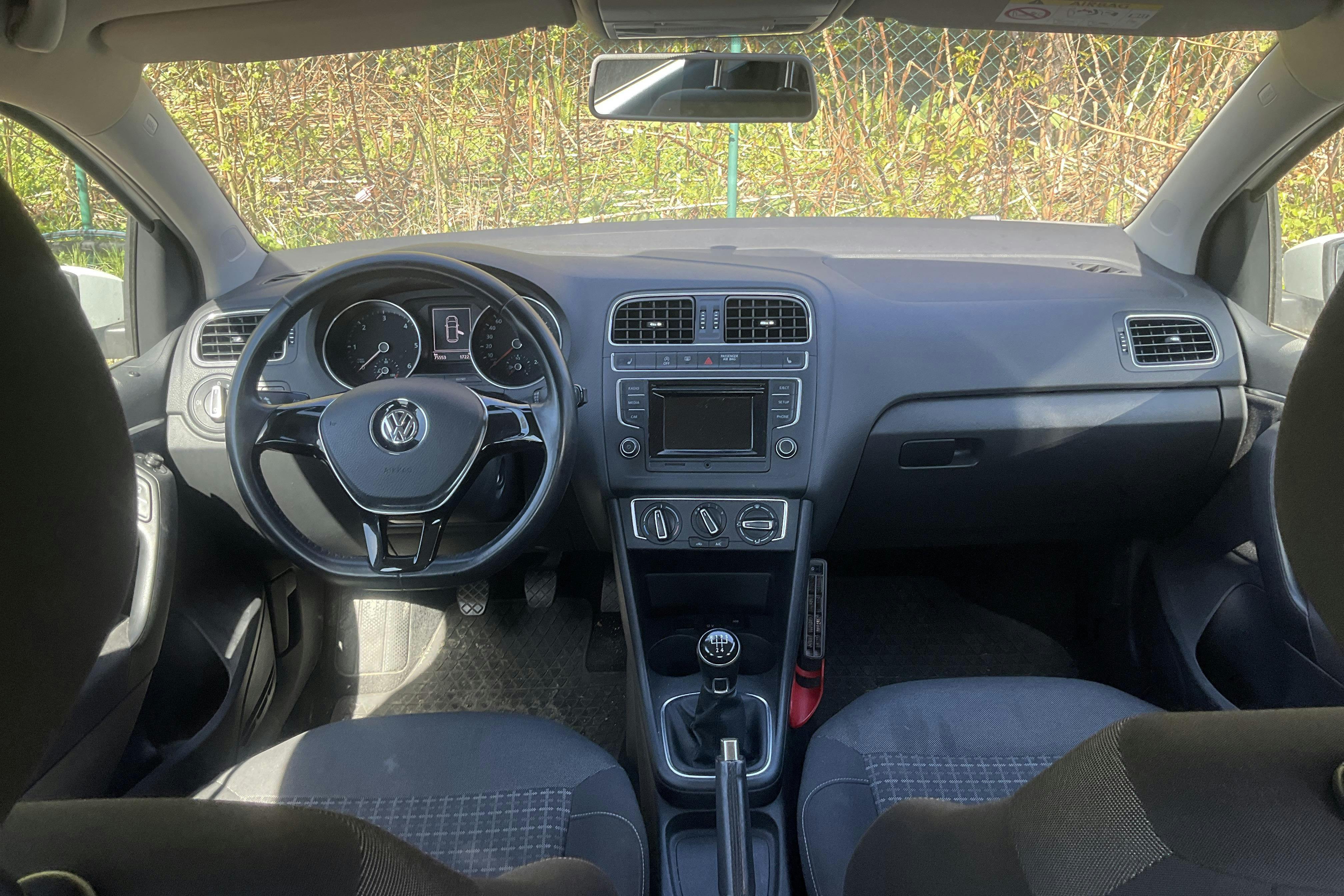 VW Polo 1.4 TDI 5dr (90hk) - 75 550 km - Manuaalinen - valkoinen - 2016