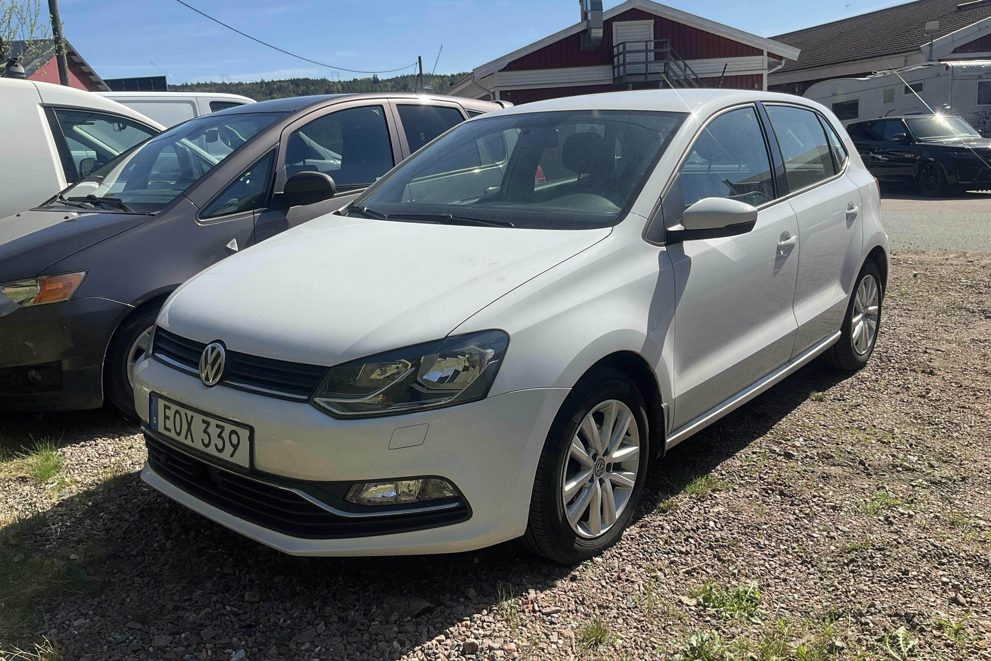 VW Polo 1.4 TDI 5dr (90hk) - 75 550 km - Manualna - biały - 2016