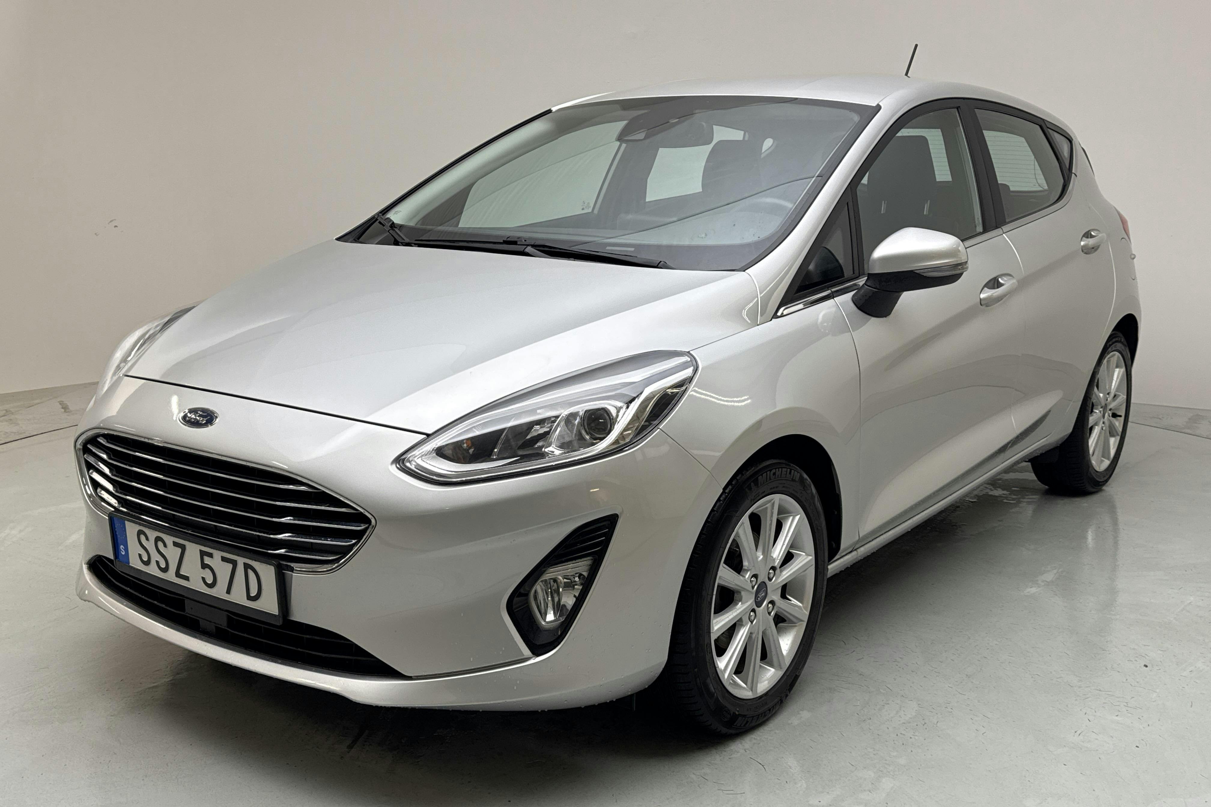 Ford Fiesta 1.0T EcoBoost 5dr (100hk) - 64 530 km - Automaattinen - harmaa - 2020