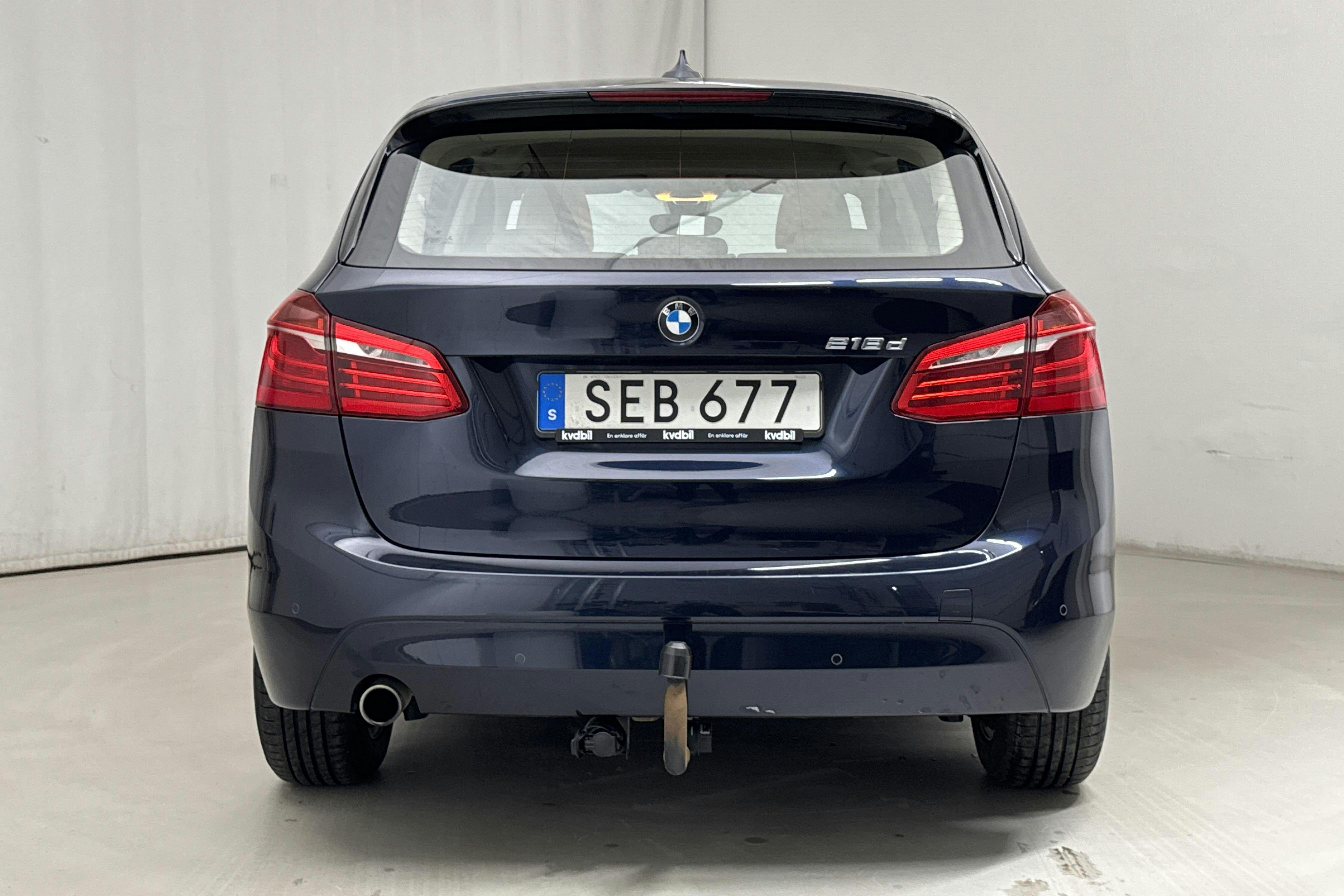 BMW 218d Active Tourer, F45 (150hk) - 39 270 km - Automatic - blue - 2015