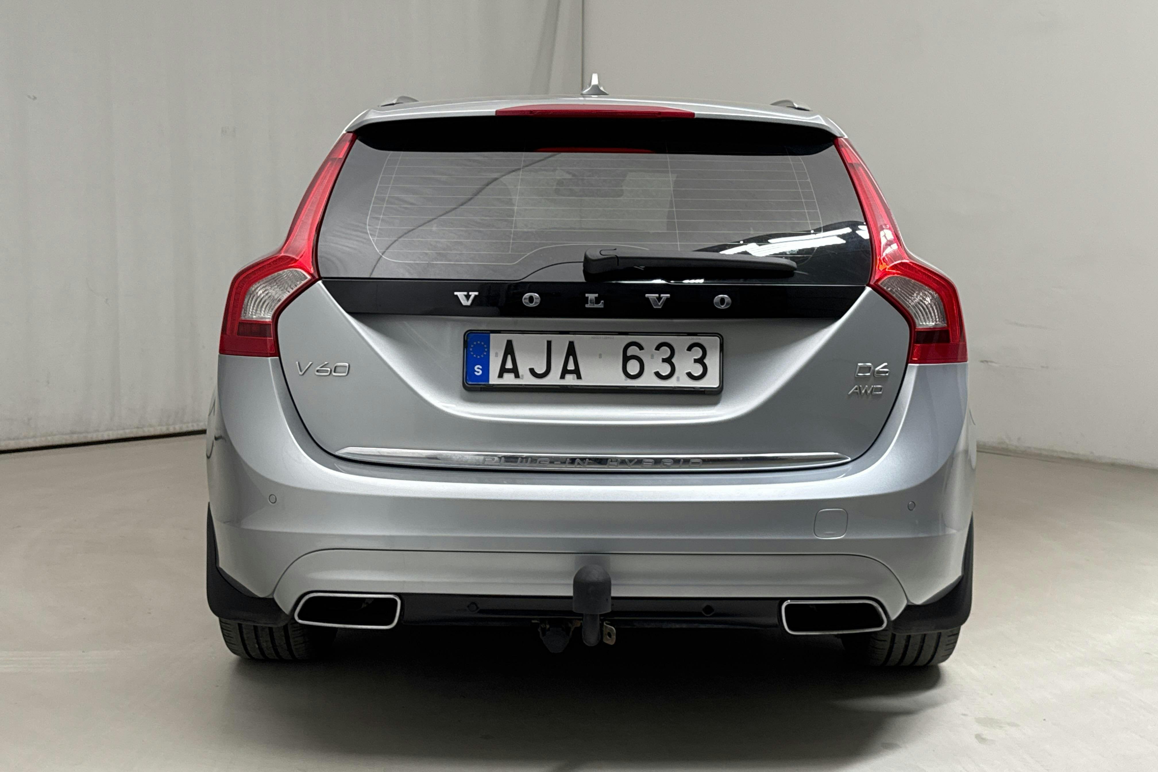 Volvo V60 D6 AWD Plug-in Hybrid (215hk) - 152 310 km - Automaatne - hõbe - 2013