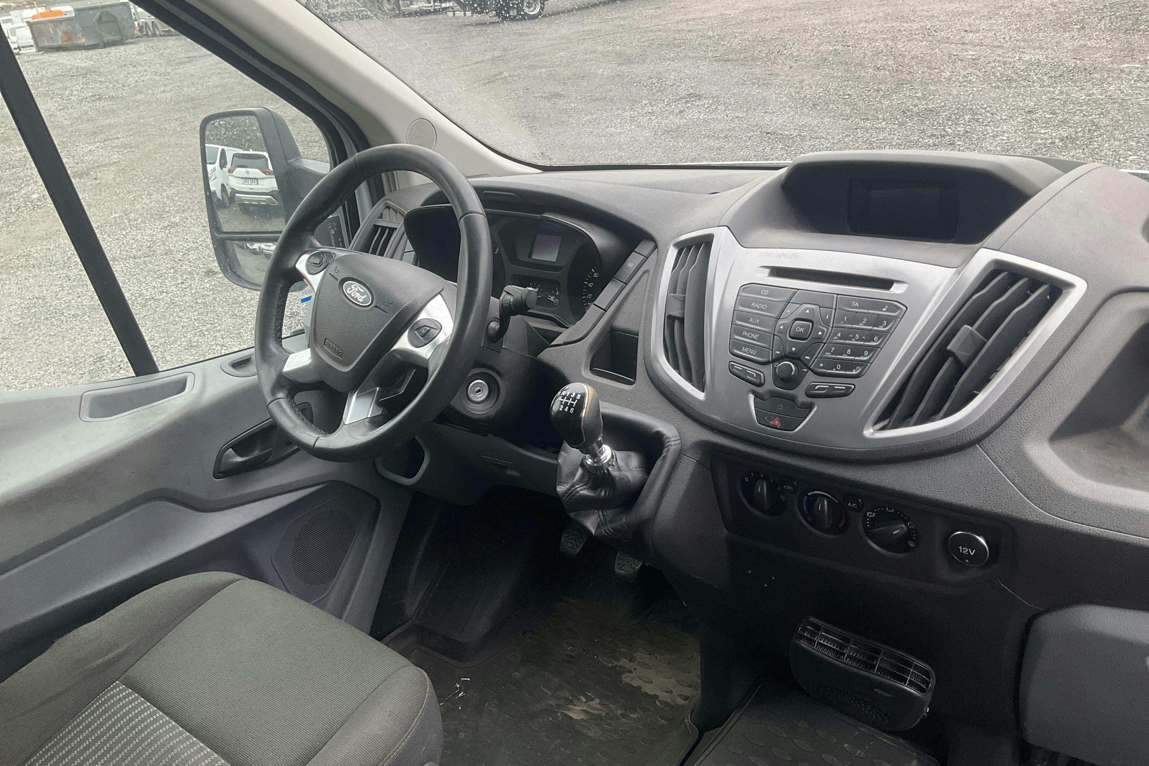 Ford Transit Volymskåp 350 2.2 TDCi 2WD (155hk) - 207 660 km - Käsitsi - valge - 2014