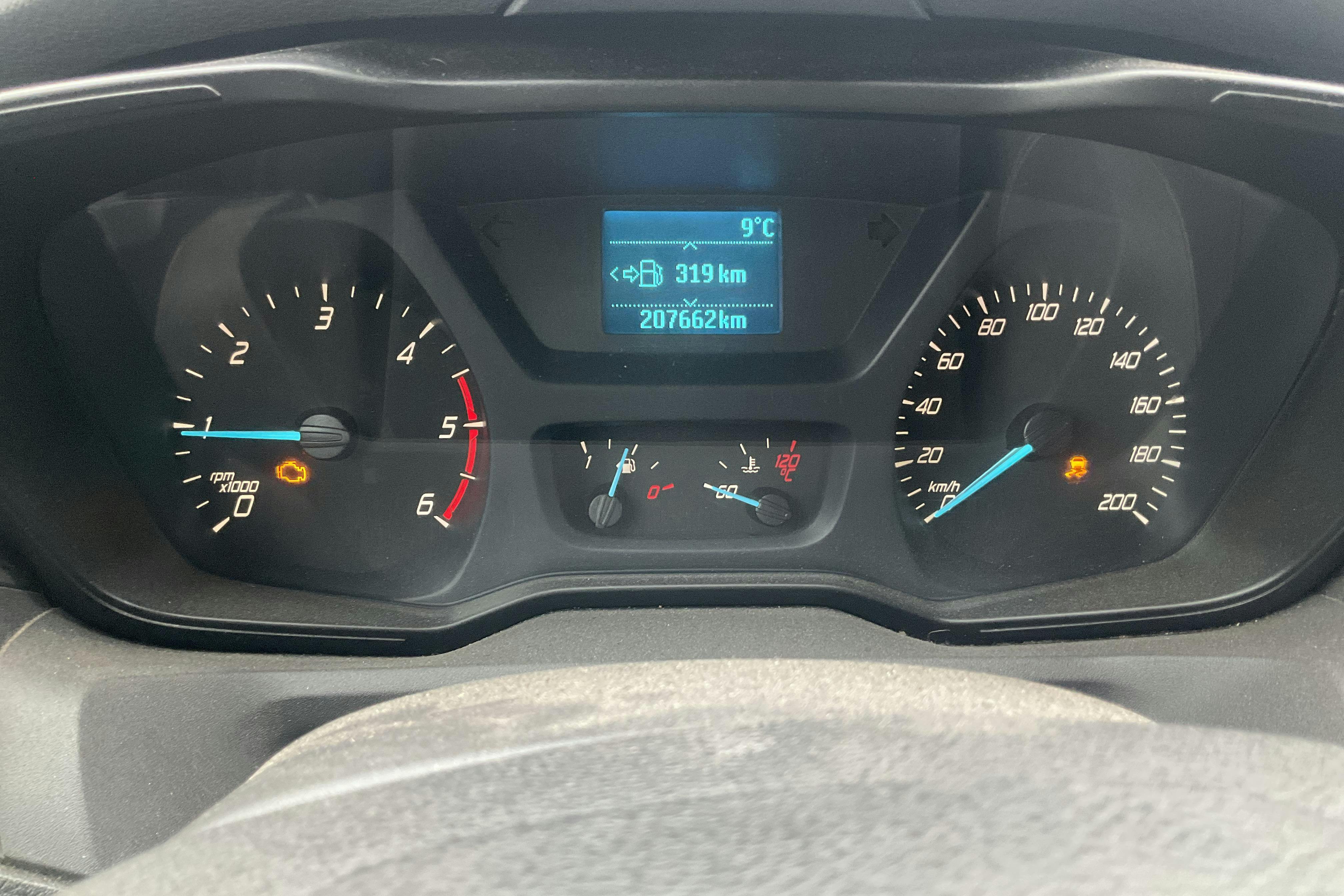 Ford Transit Volymskåp 350 2.2 TDCi 2WD (155hk) - 207 660 km - Käsitsi - valge - 2014