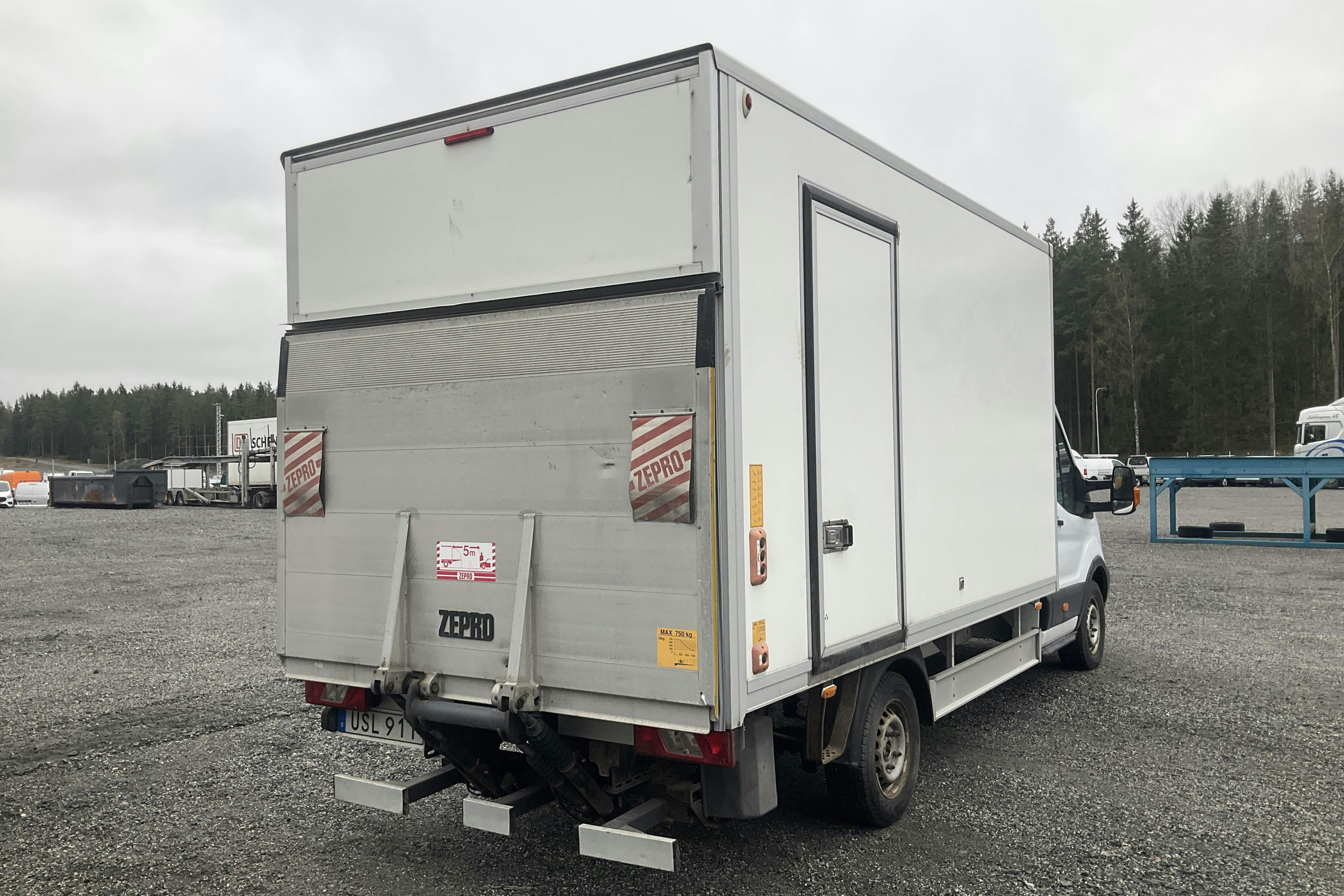 Ford Transit Volymskåp 350 2.2 TDCi 2WD (155hk) - 207 660 km - Käsitsi - valge - 2014