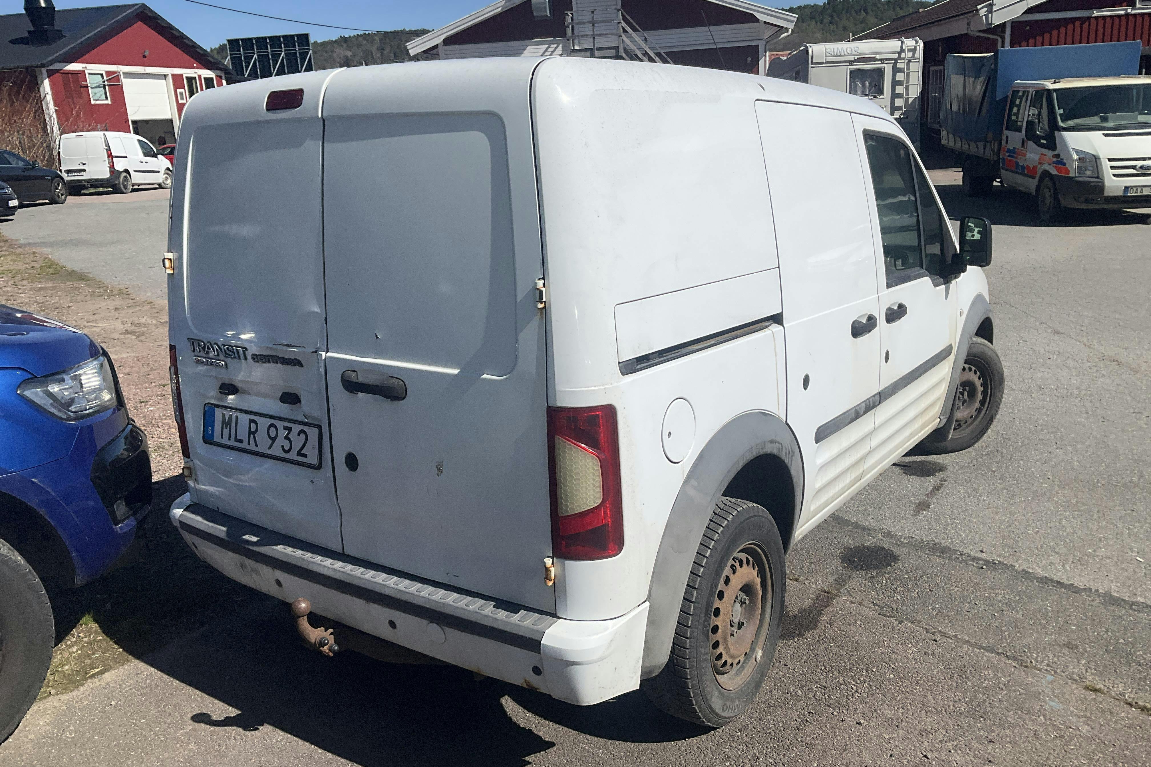 Ford Transit Connect 1.8 TDCi (90hk) - 203 150 km - Manual - white - 2013
