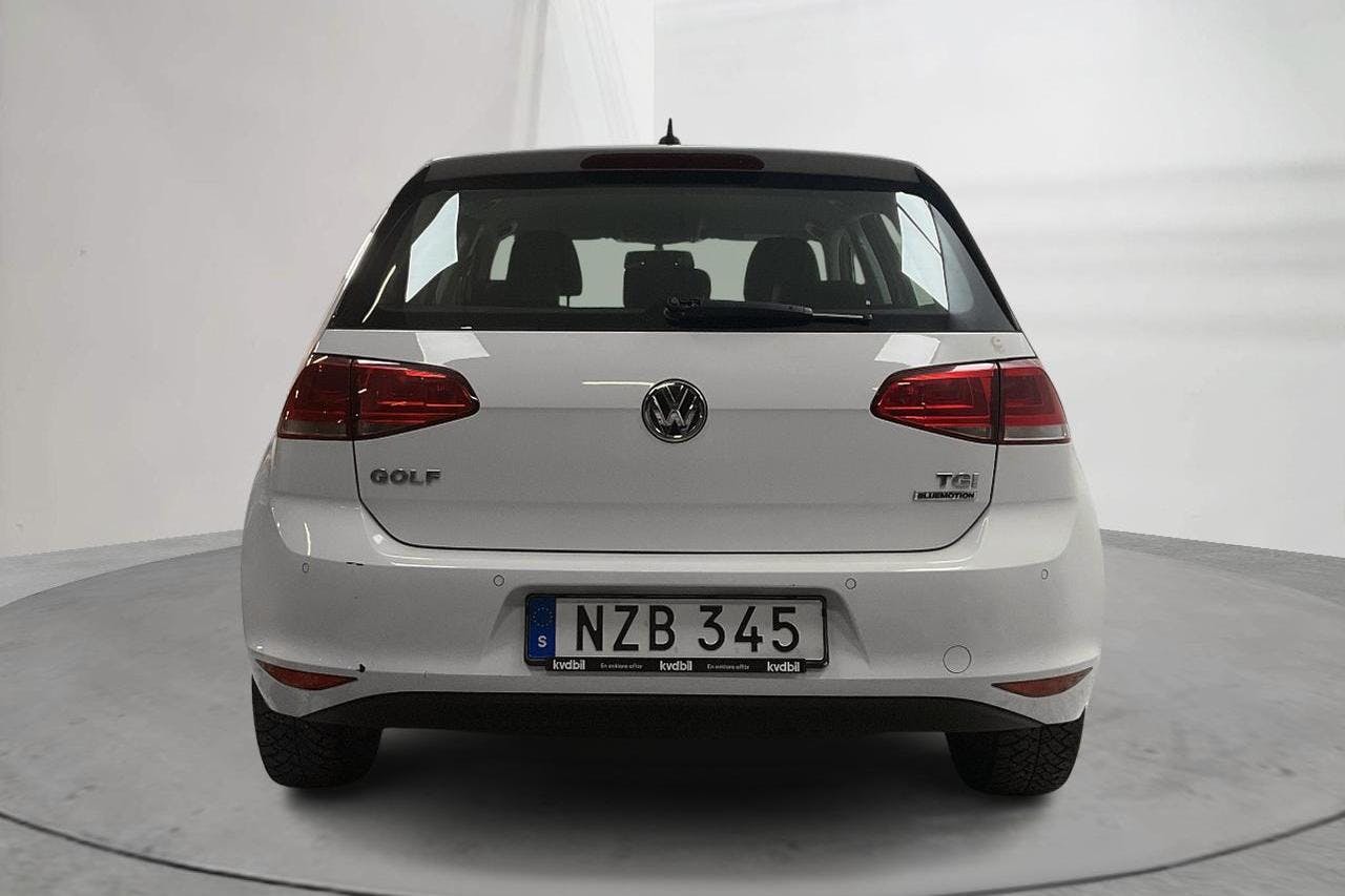 VW Golf VII 1.4 TGI 5dr (110hk) - 5 650 mil - Manuell - vit - 2017