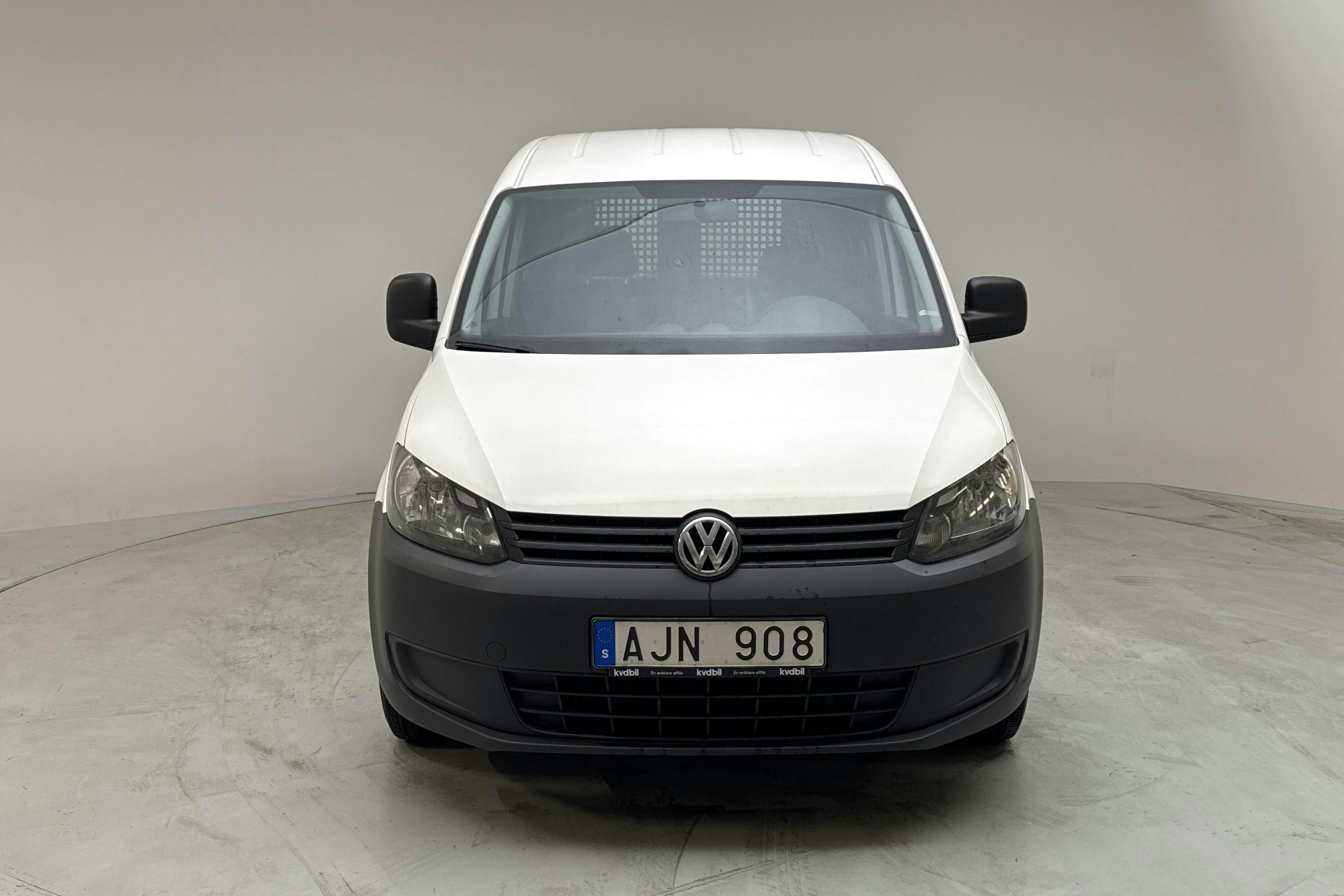 VW Caddy 1.6 TDI Maxi Skåp (102hk) - 19 257 mil - Automat - vit - 2014