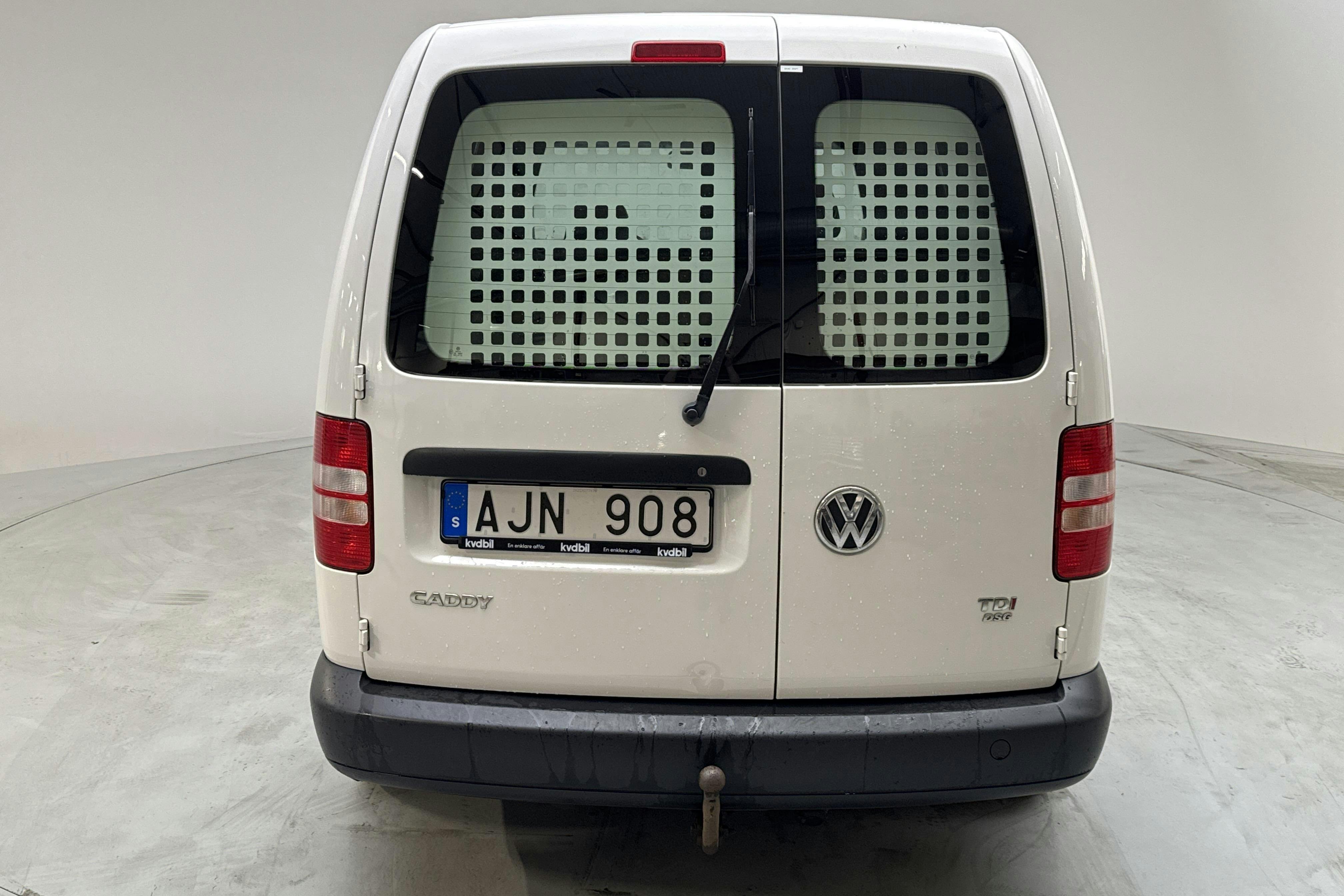 VW Caddy 1.6 TDI Maxi Skåp (102hk) - 19 257 mil - Automat - vit - 2014